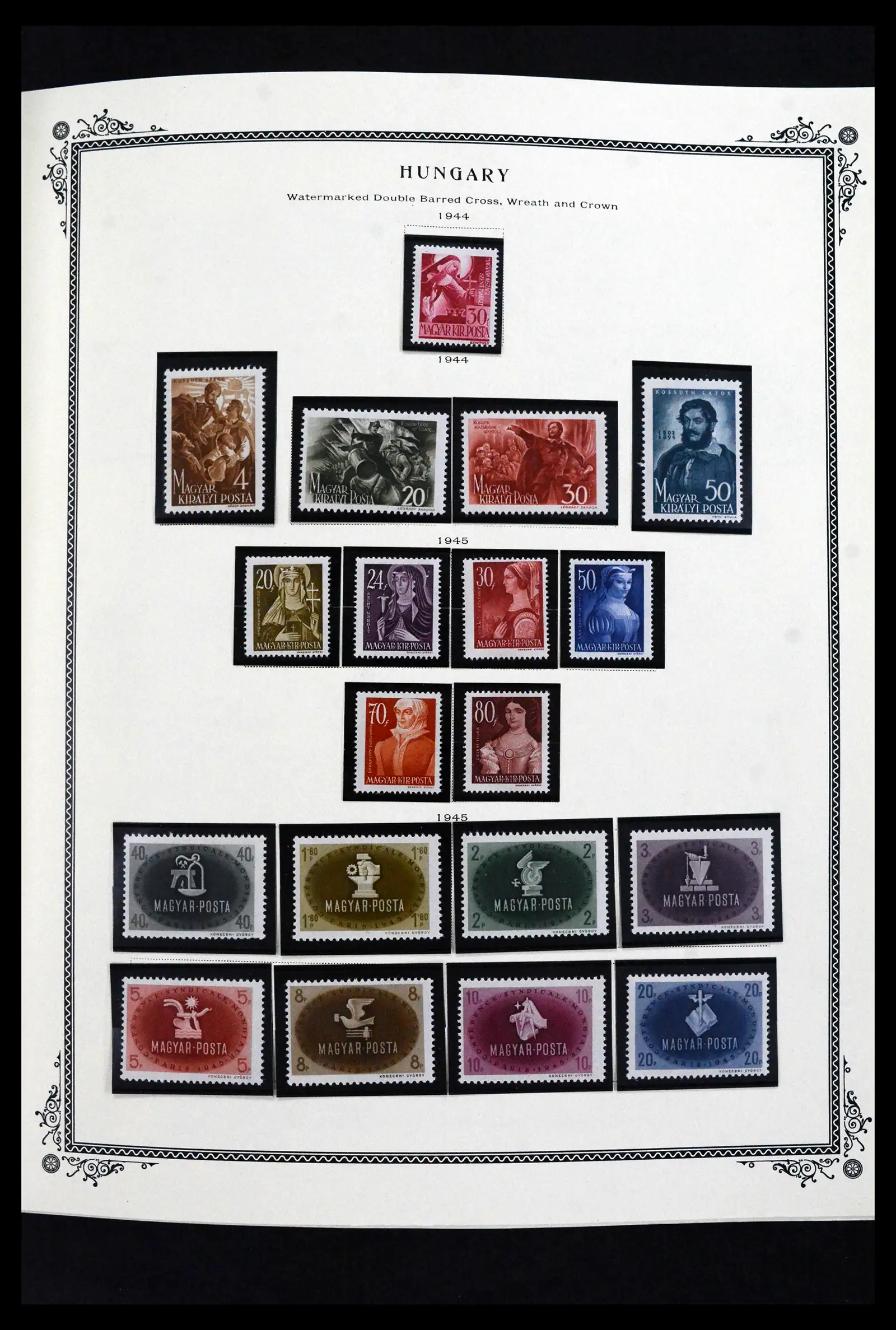 41830 0021 - Postzegelverzameling 41830 Hongarije 1916-2023!!