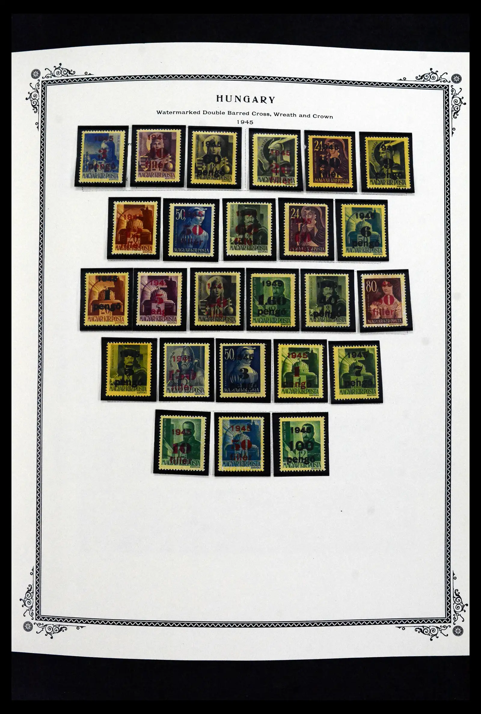 41830 0023 - Postzegelverzameling 41830 Hongarije 1916-2023!!