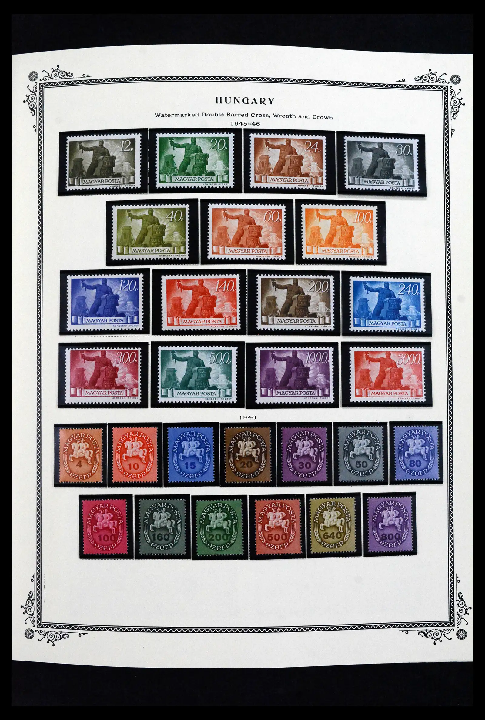 41830 0024 - Postzegelverzameling 41830 Hongarije 1916-2023!!