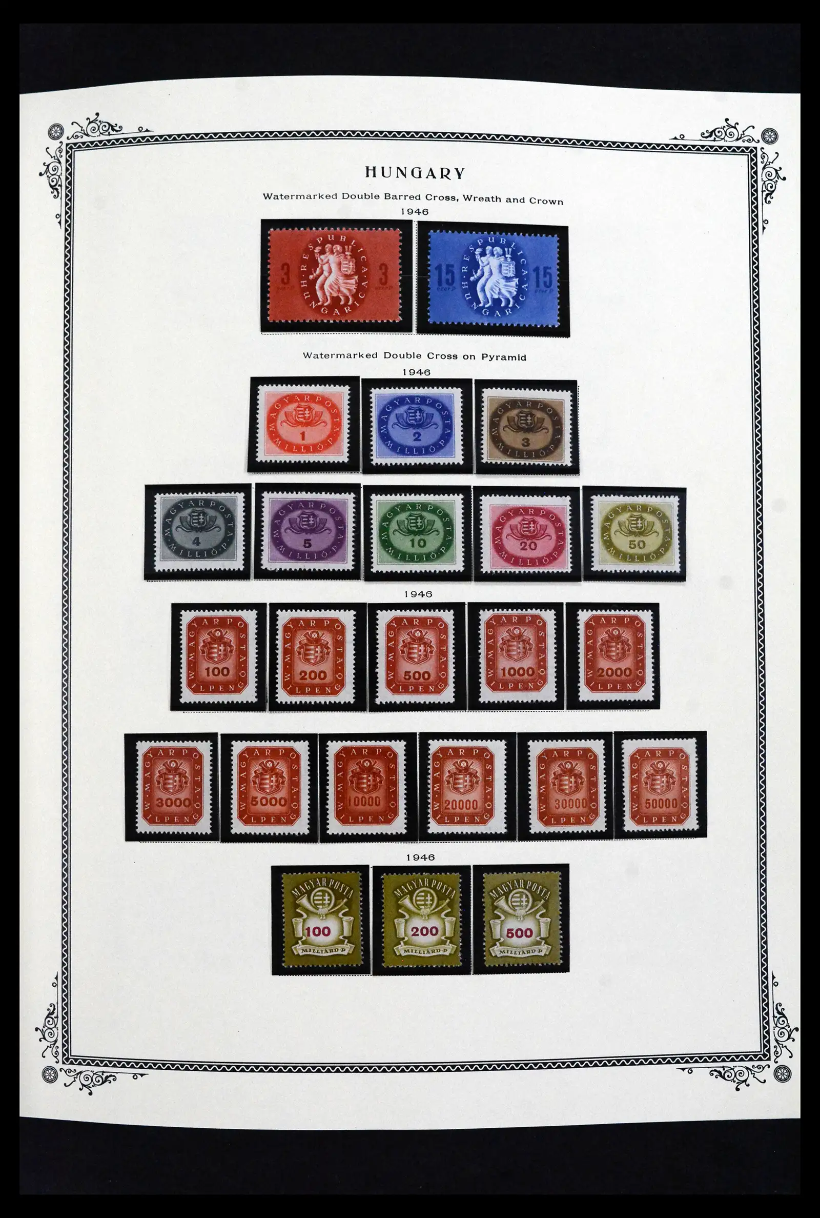 41830 0026 - Postzegelverzameling 41830 Hongarije 1916-2023!!