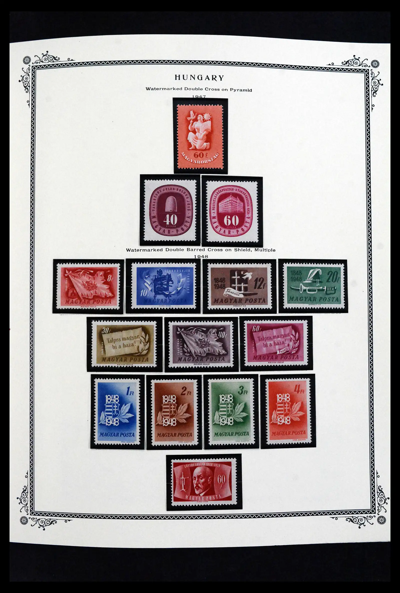 41830 0029 - Postzegelverzameling 41830 Hongarije 1916-2023!!