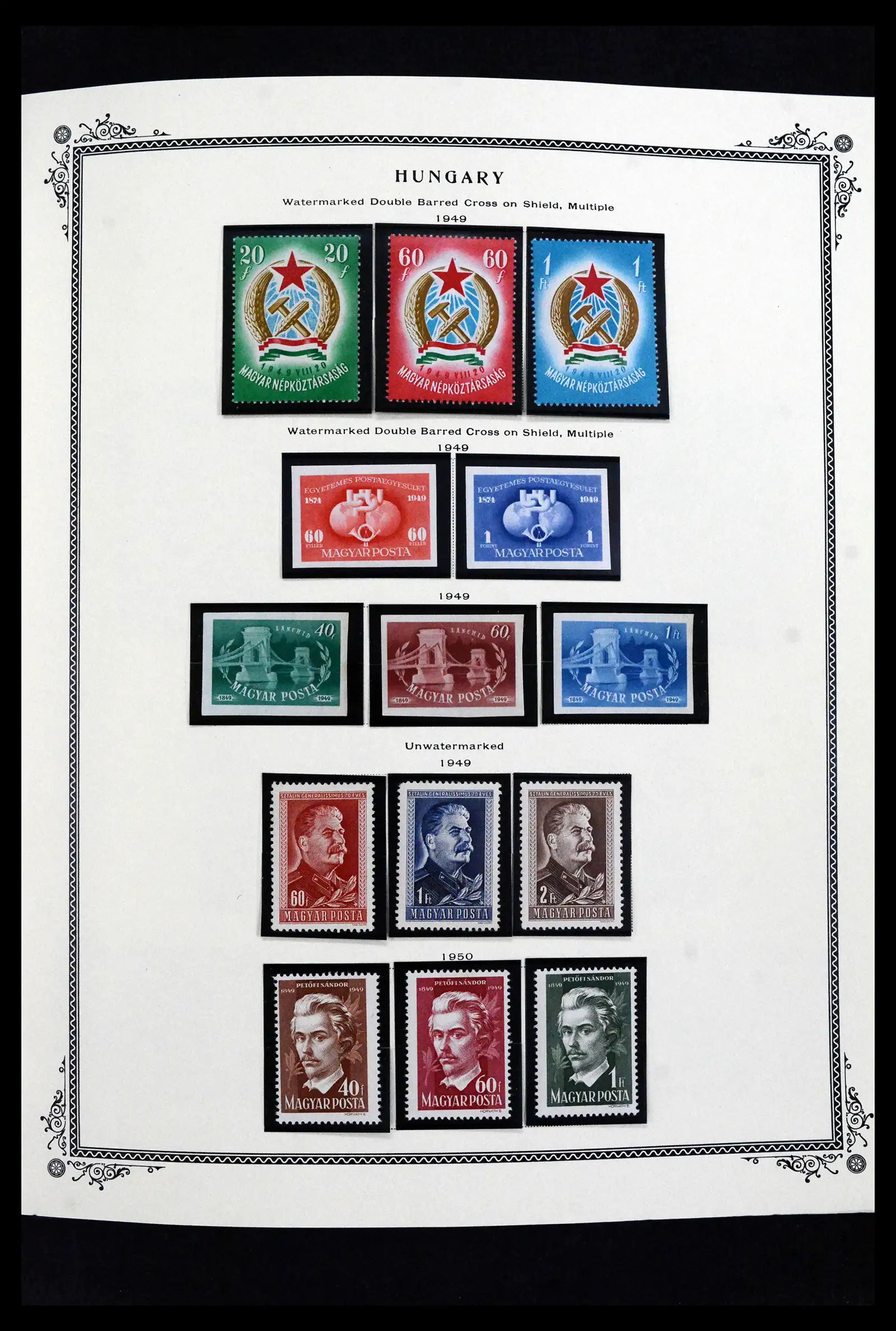 41830 0032 - Postzegelverzameling 41830 Hongarije 1916-2023!!