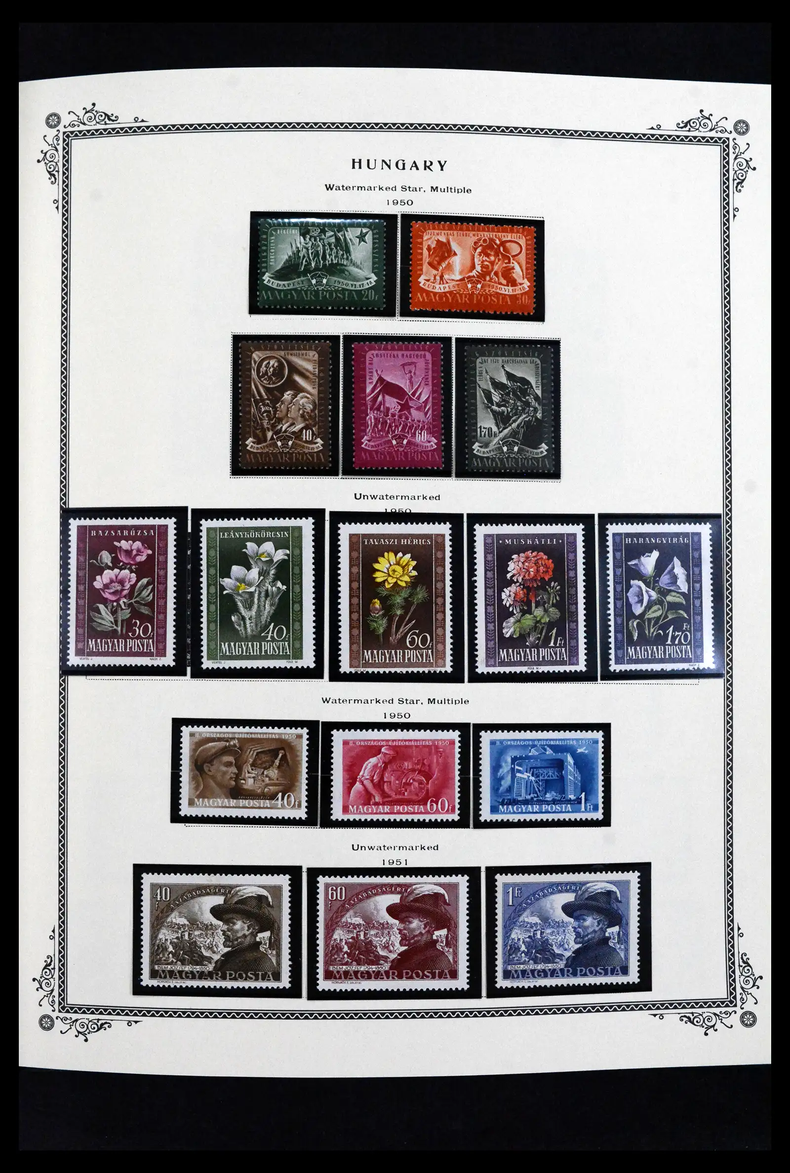 41830 0035 - Postzegelverzameling 41830 Hongarije 1916-2023!!