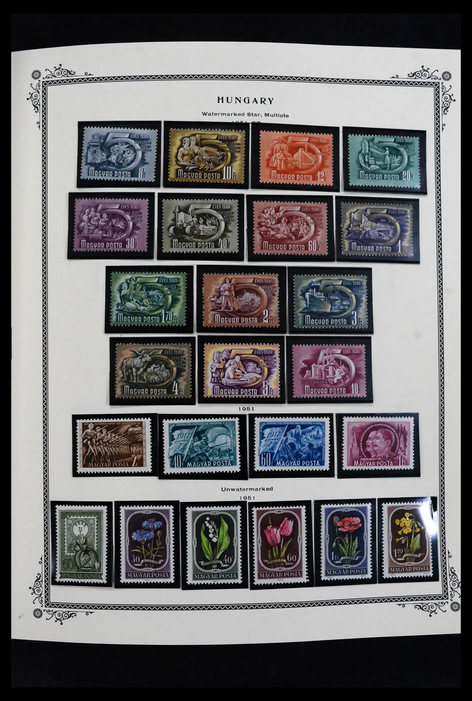 41830 0038 - Postzegelverzameling 41830 Hongarije 1916-2023!!