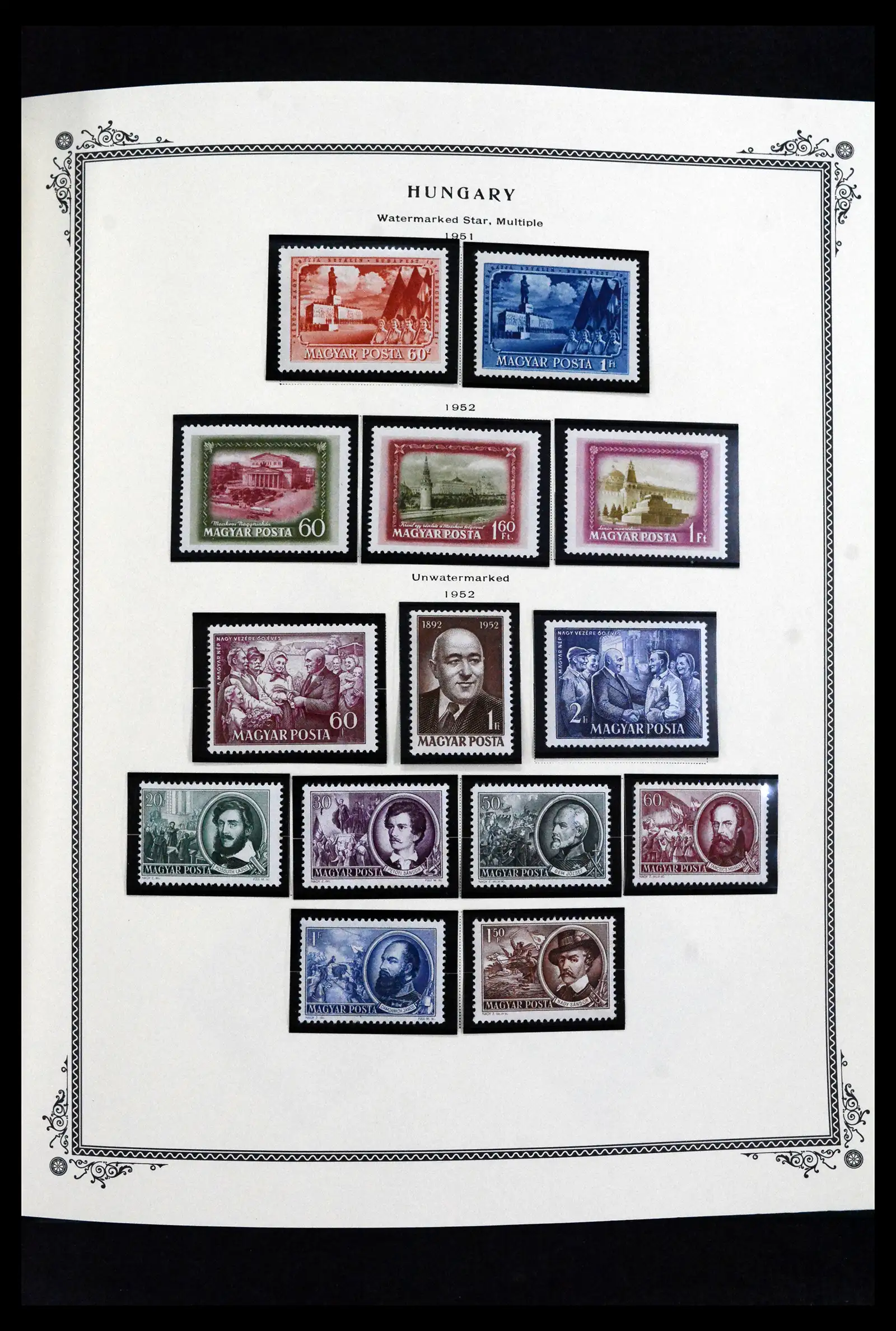 41830 0039 - Postzegelverzameling 41830 Hongarije 1916-2023!!