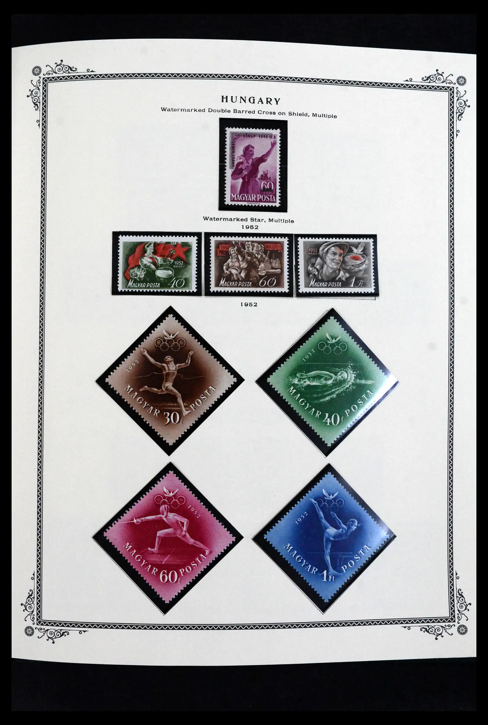41830 0040 - Postzegelverzameling 41830 Hongarije 1916-2023!!