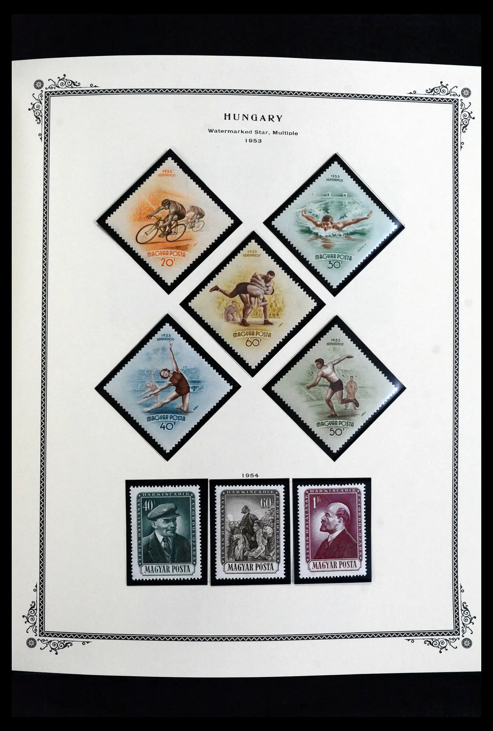 41830 0045 - Postzegelverzameling 41830 Hongarije 1916-2023!!