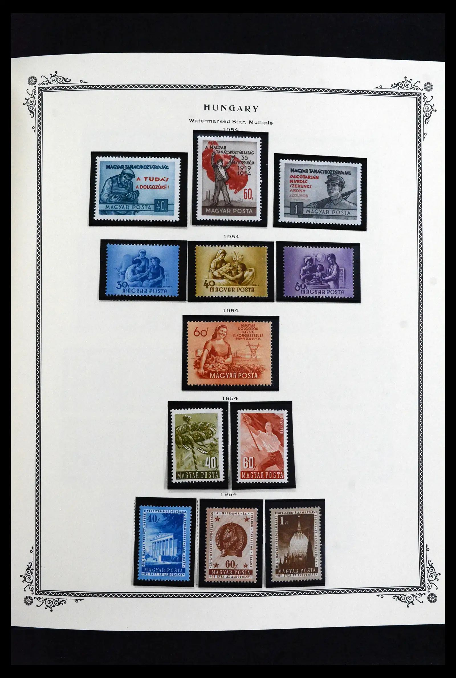 41830 0046 - Postzegelverzameling 41830 Hongarije 1916-2023!!
