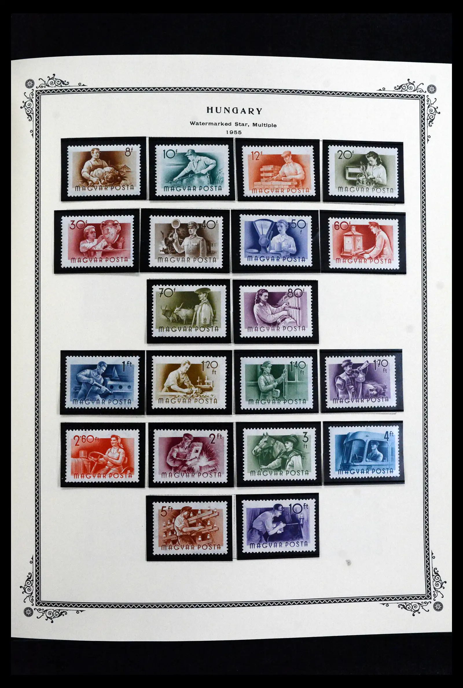41830 0049 - Postzegelverzameling 41830 Hongarije 1916-2023!!