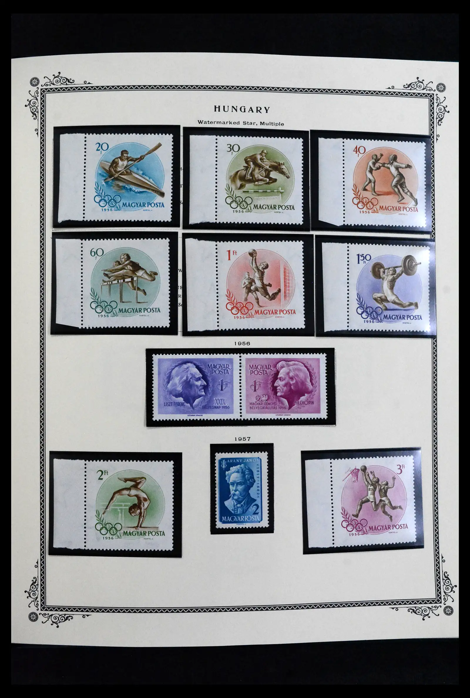 41830 0053 - Postzegelverzameling 41830 Hongarije 1916-2023!!