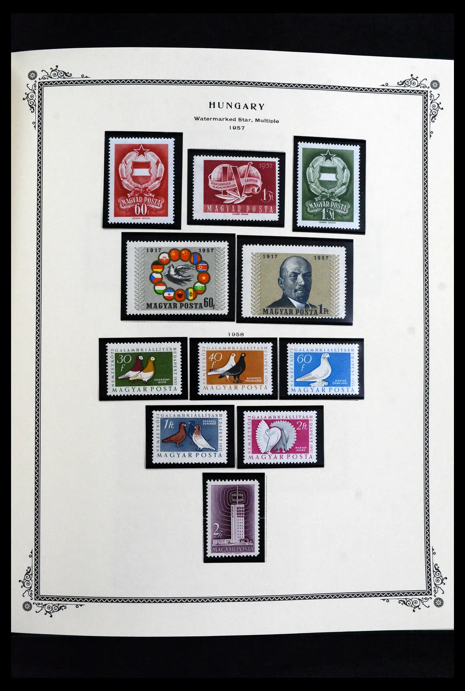 41830 0054 - Postzegelverzameling 41830 Hongarije 1916-2023!!