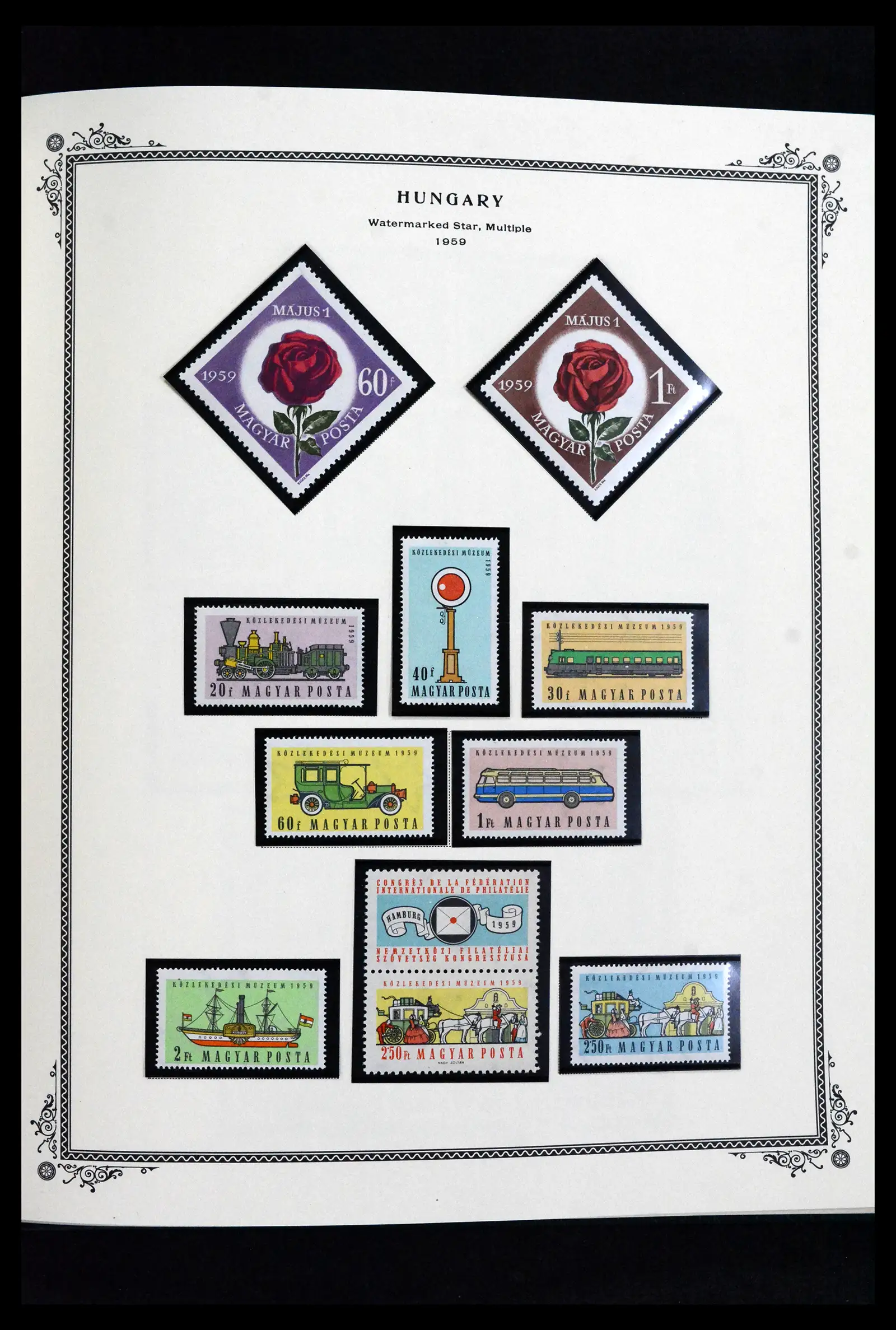 41830 0059 - Postzegelverzameling 41830 Hongarije 1916-2023!!