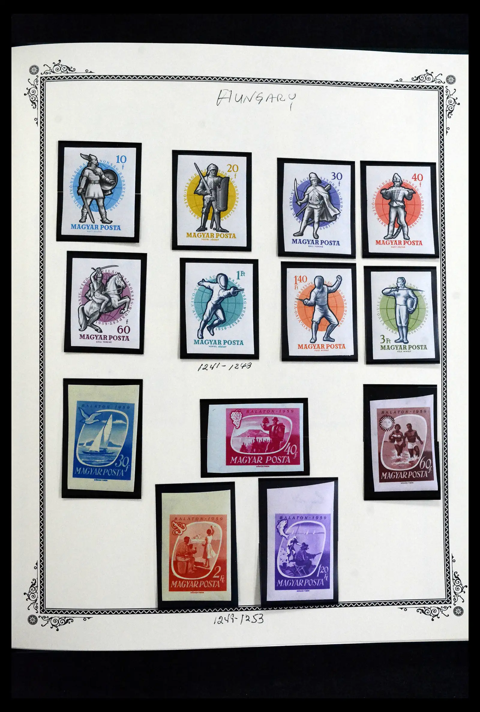 41830 0062 - Postzegelverzameling 41830 Hongarije 1916-2023!!