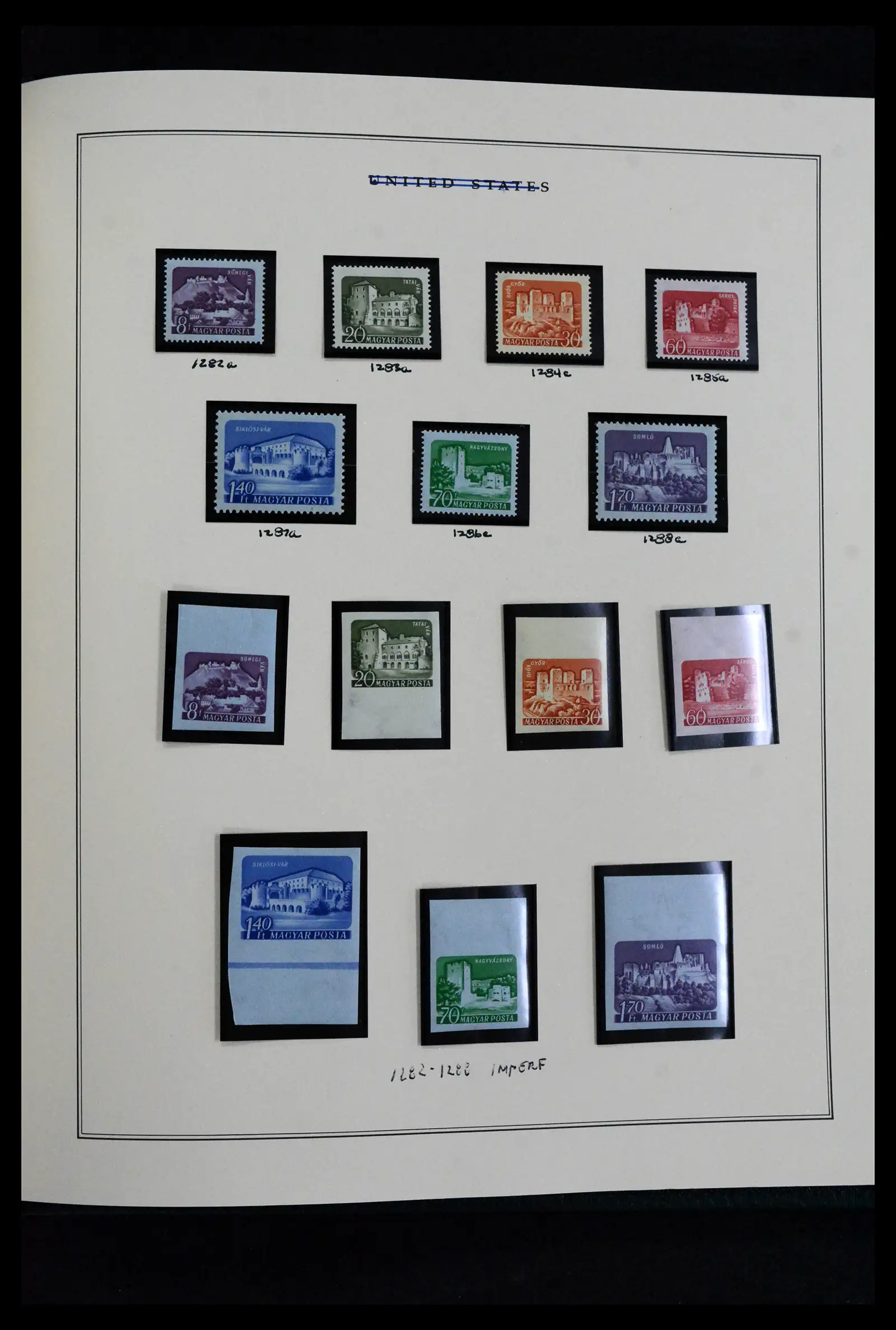 41830 0071 - Postzegelverzameling 41830 Hongarije 1916-2023!!