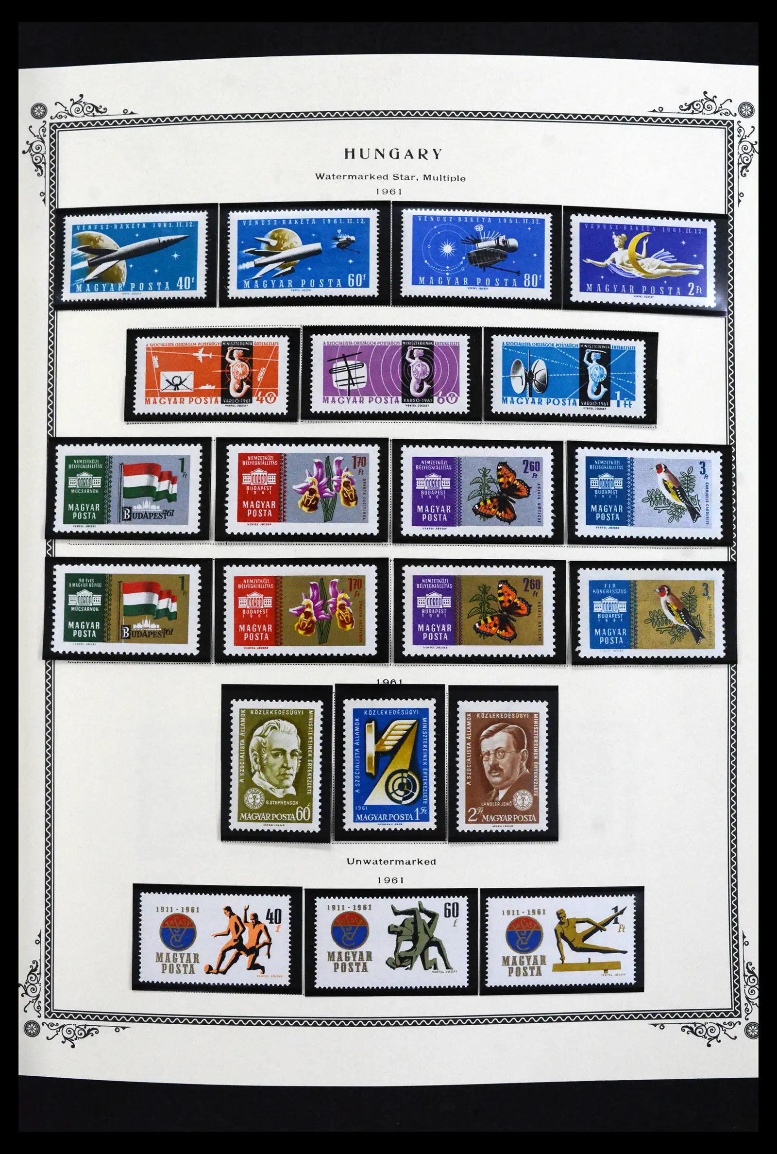 41830 0079 - Postzegelverzameling 41830 Hongarije 1916-2023!!