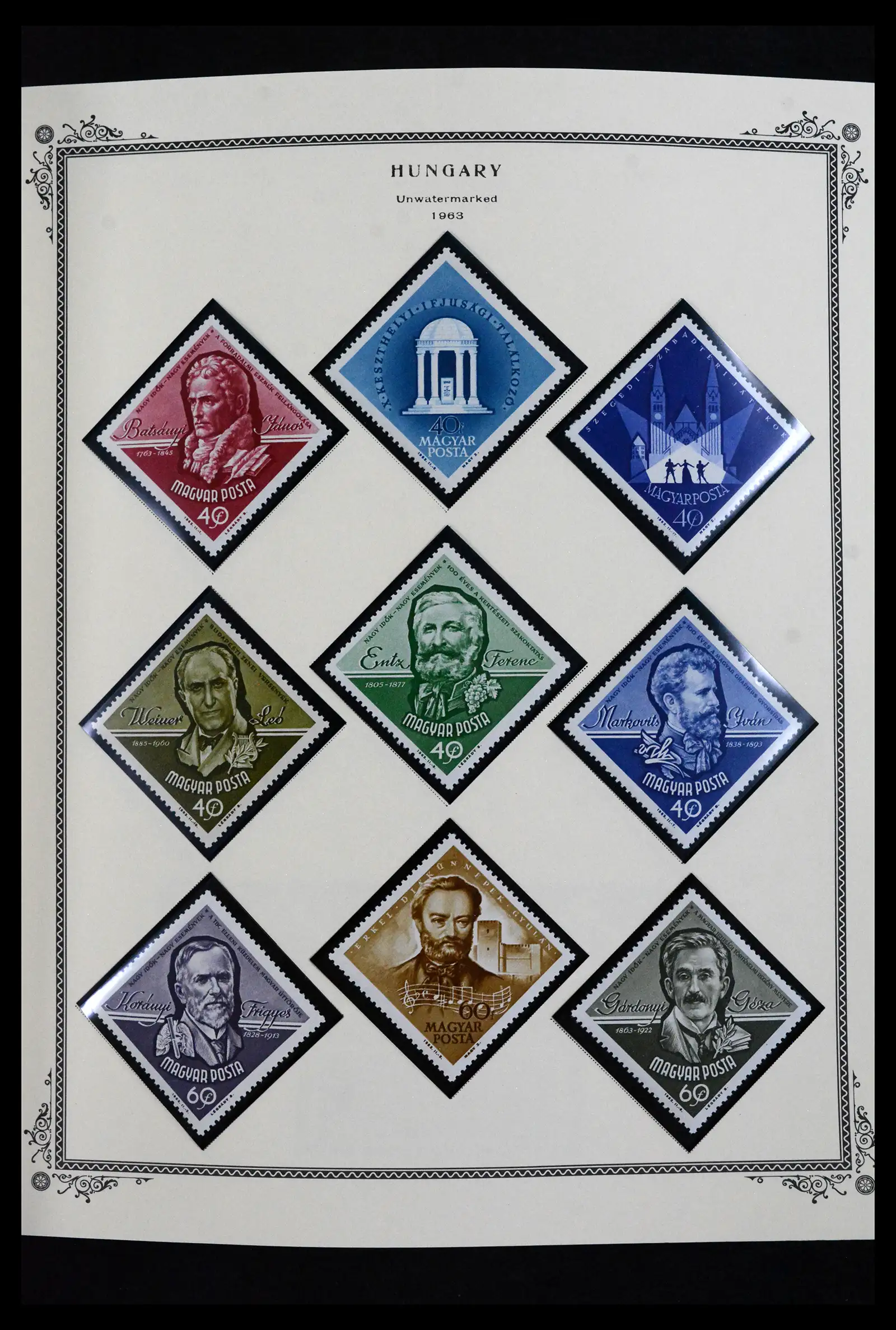 41830 0087 - Postzegelverzameling 41830 Hongarije 1916-2023!!