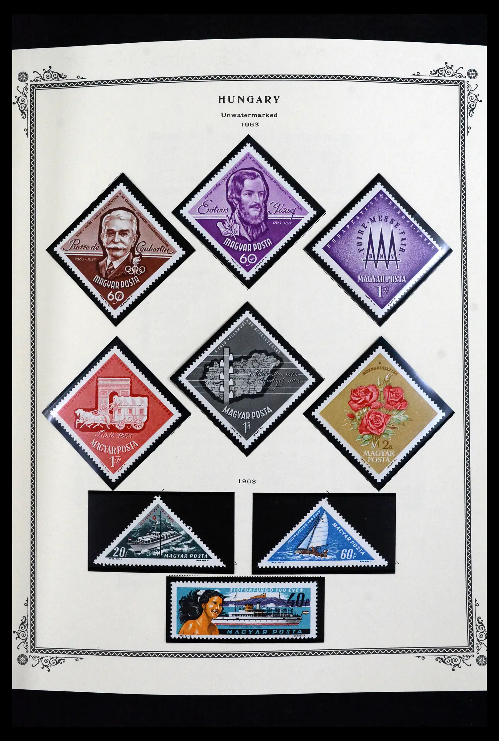 41830 0088 - Postzegelverzameling 41830 Hongarije 1916-2023!!