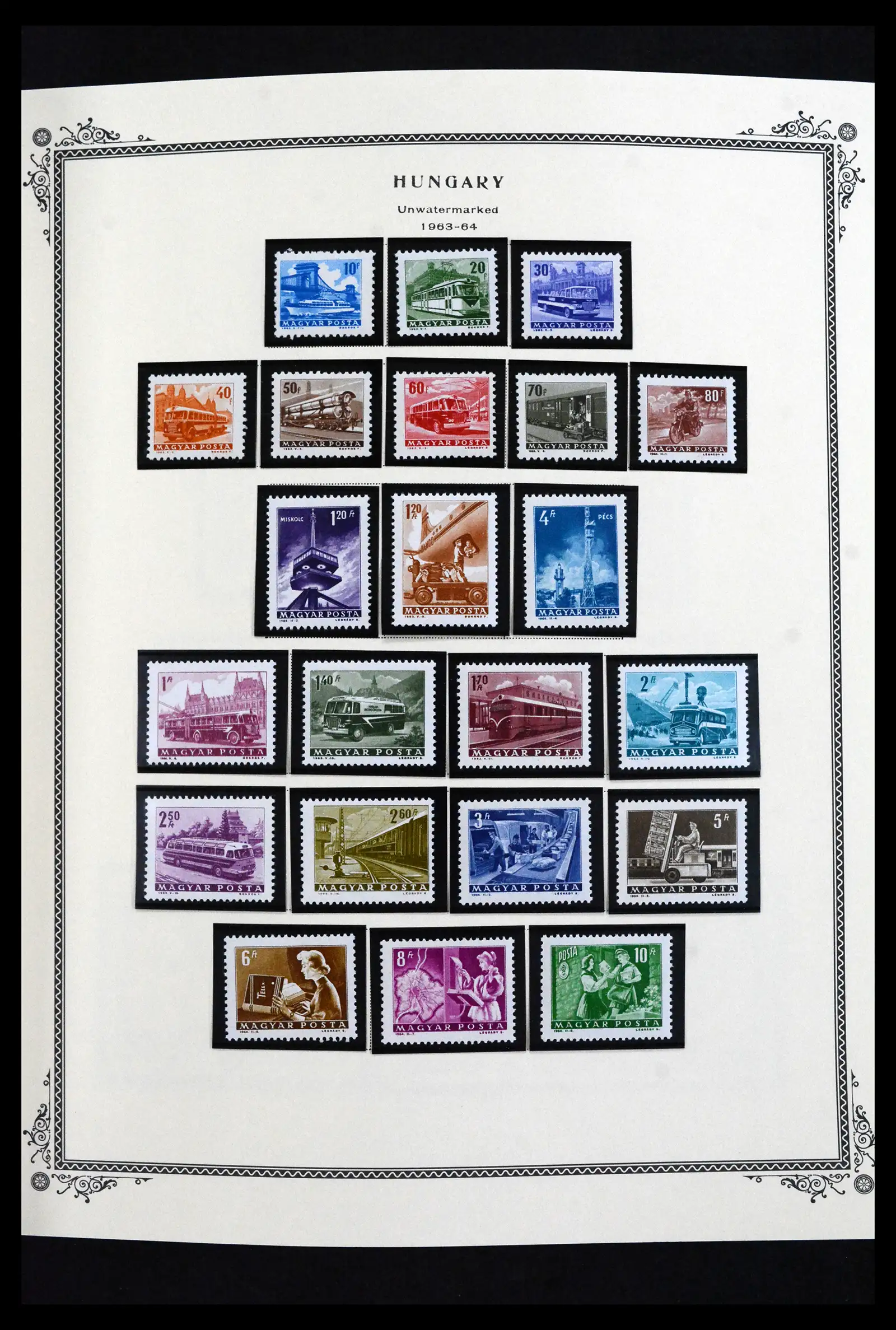 41830 0089 - Postzegelverzameling 41830 Hongarije 1916-2023!!