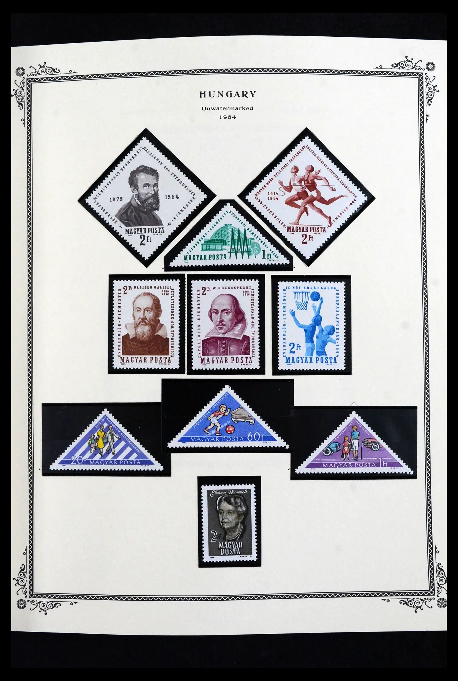 41830 0094 - Postzegelverzameling 41830 Hongarije 1916-2023!!