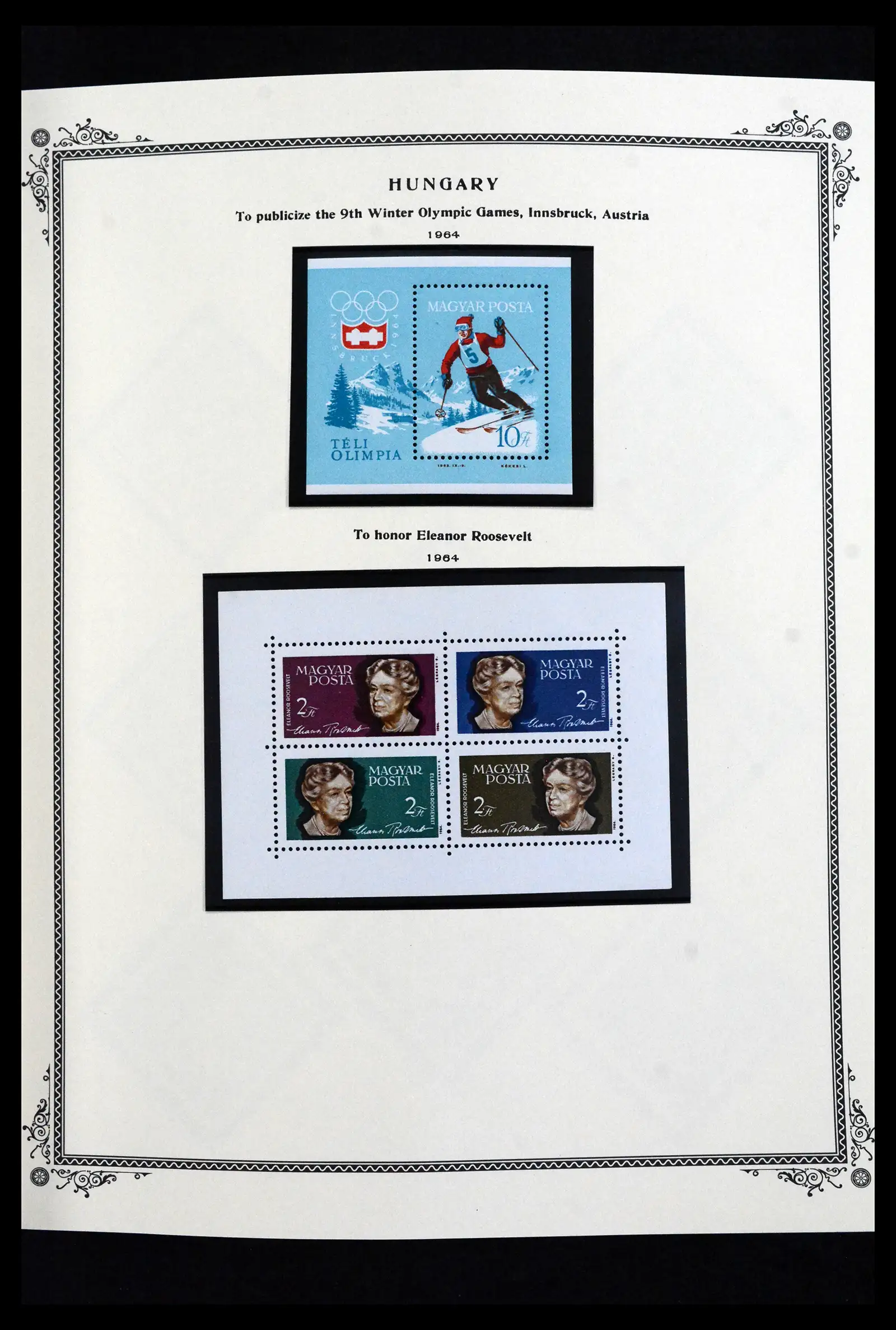 41830 0095 - Postzegelverzameling 41830 Hongarije 1916-2023!!