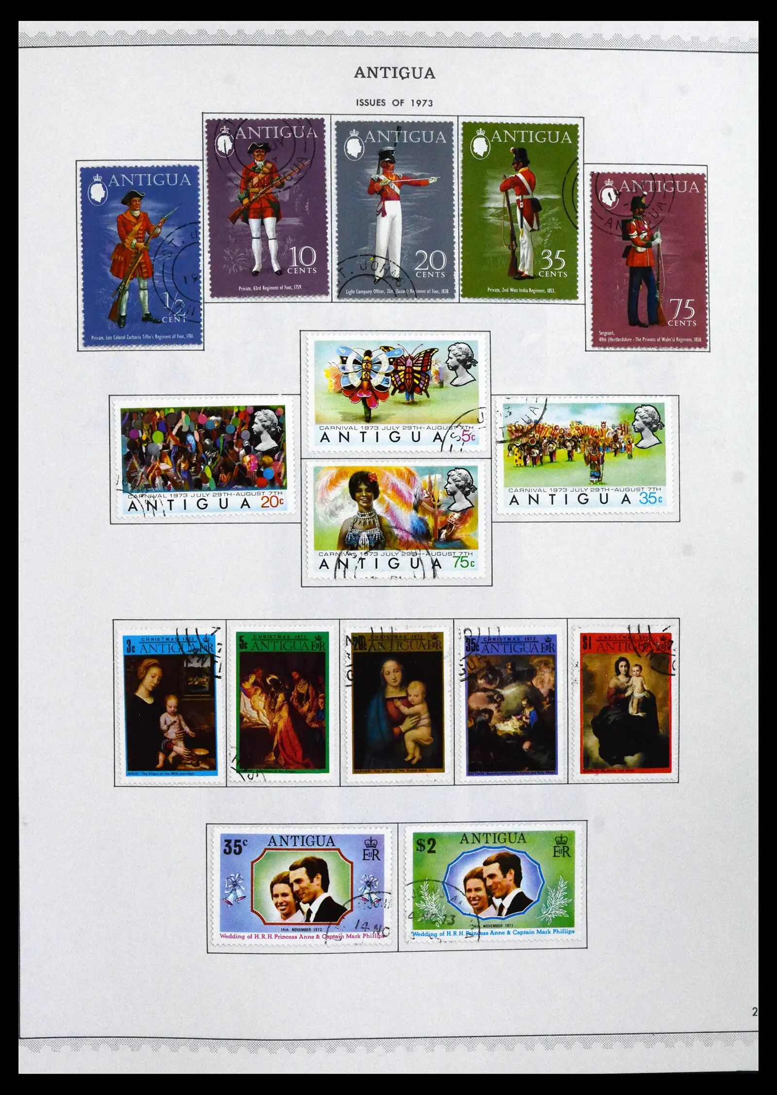 41835 0018 - Stamp collection 41835 Antigua 1862-1996.