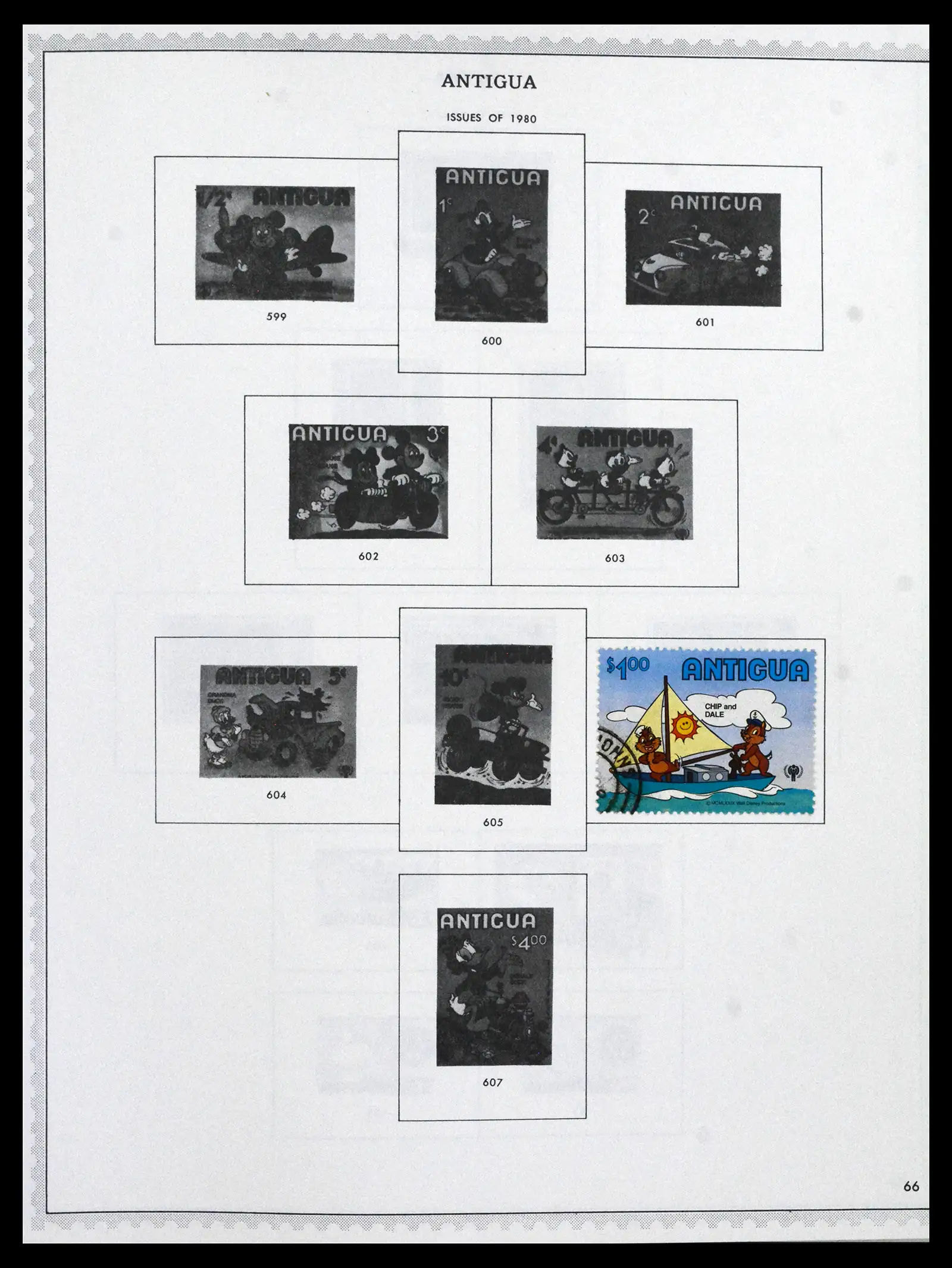 41835 0035 - Stamp collection 41835 Antigua 1862-1996.