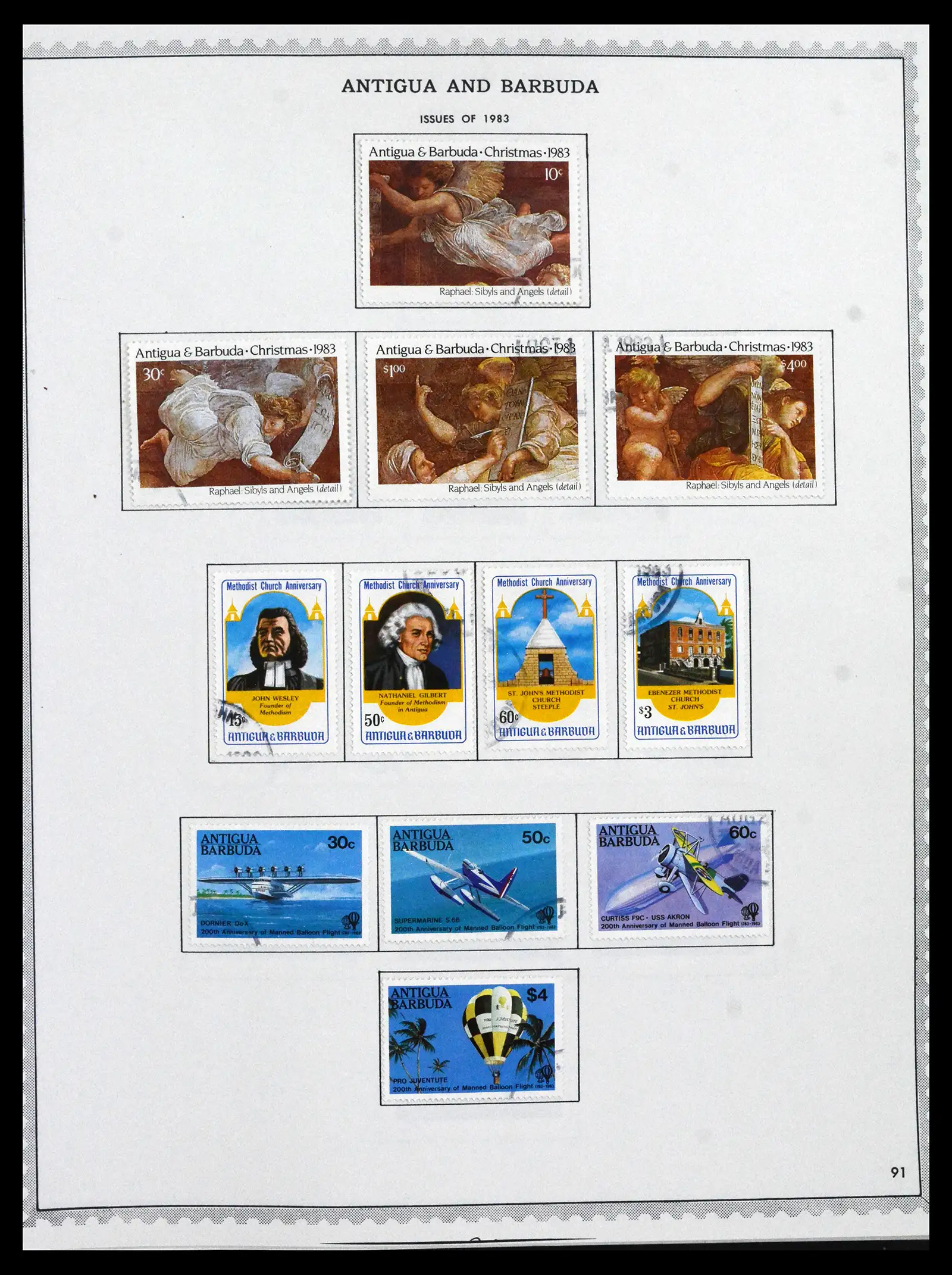 41835 0046 - Stamp collection 41835 Antigua 1862-1996.