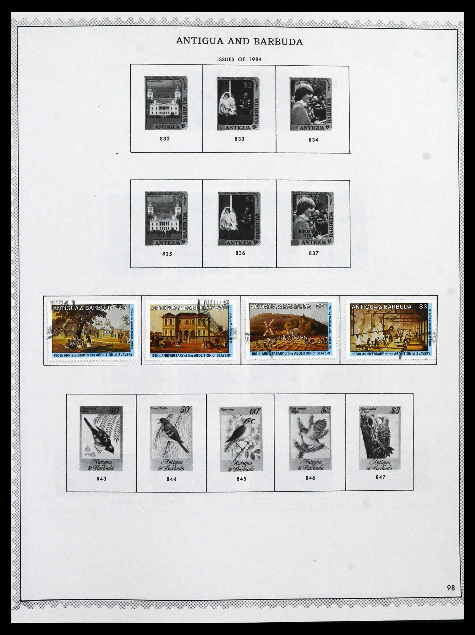 41835 0048 - Stamp collection 41835 Antigua 1862-1996.