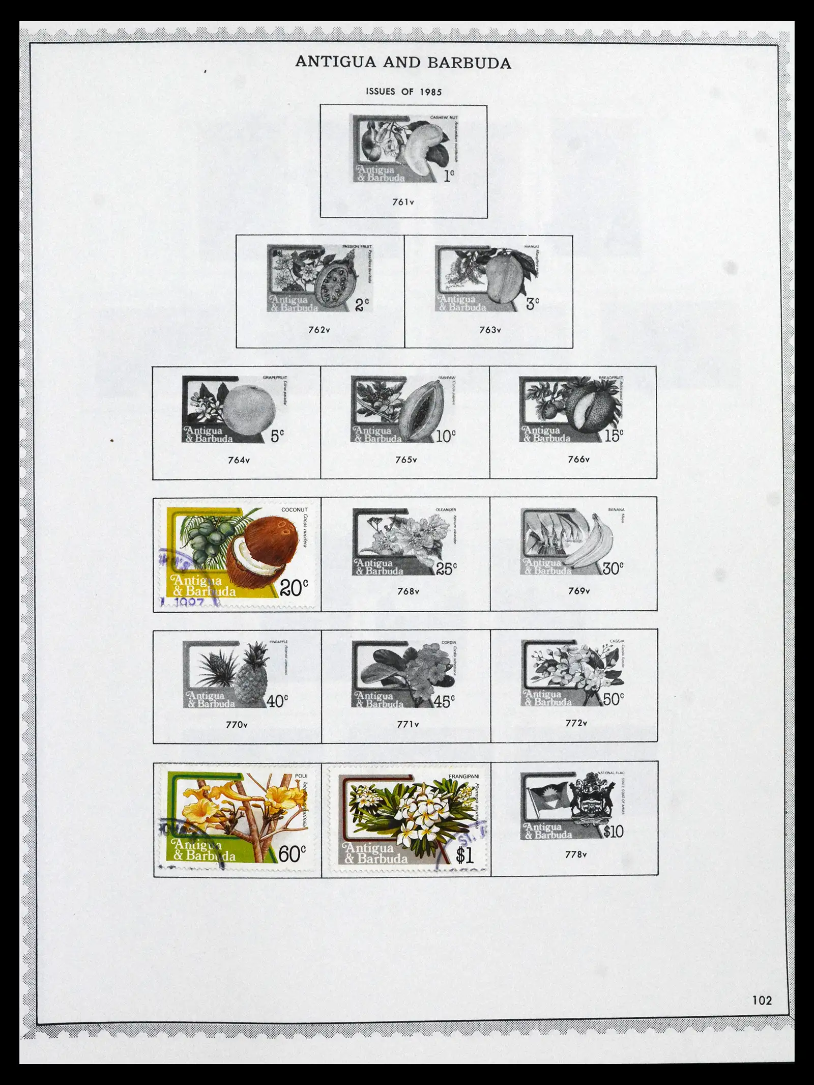 41835 0050 - Stamp collection 41835 Antigua 1862-1996.