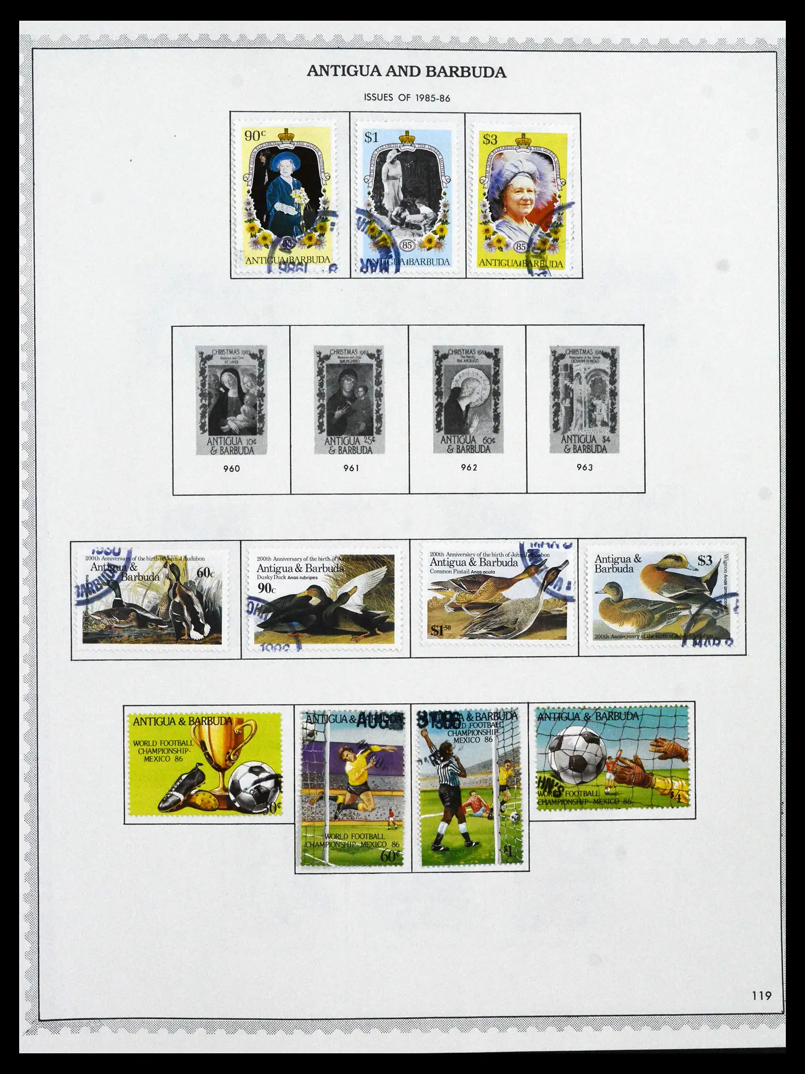 41835 0057 - Stamp collection 41835 Antigua 1862-1996.