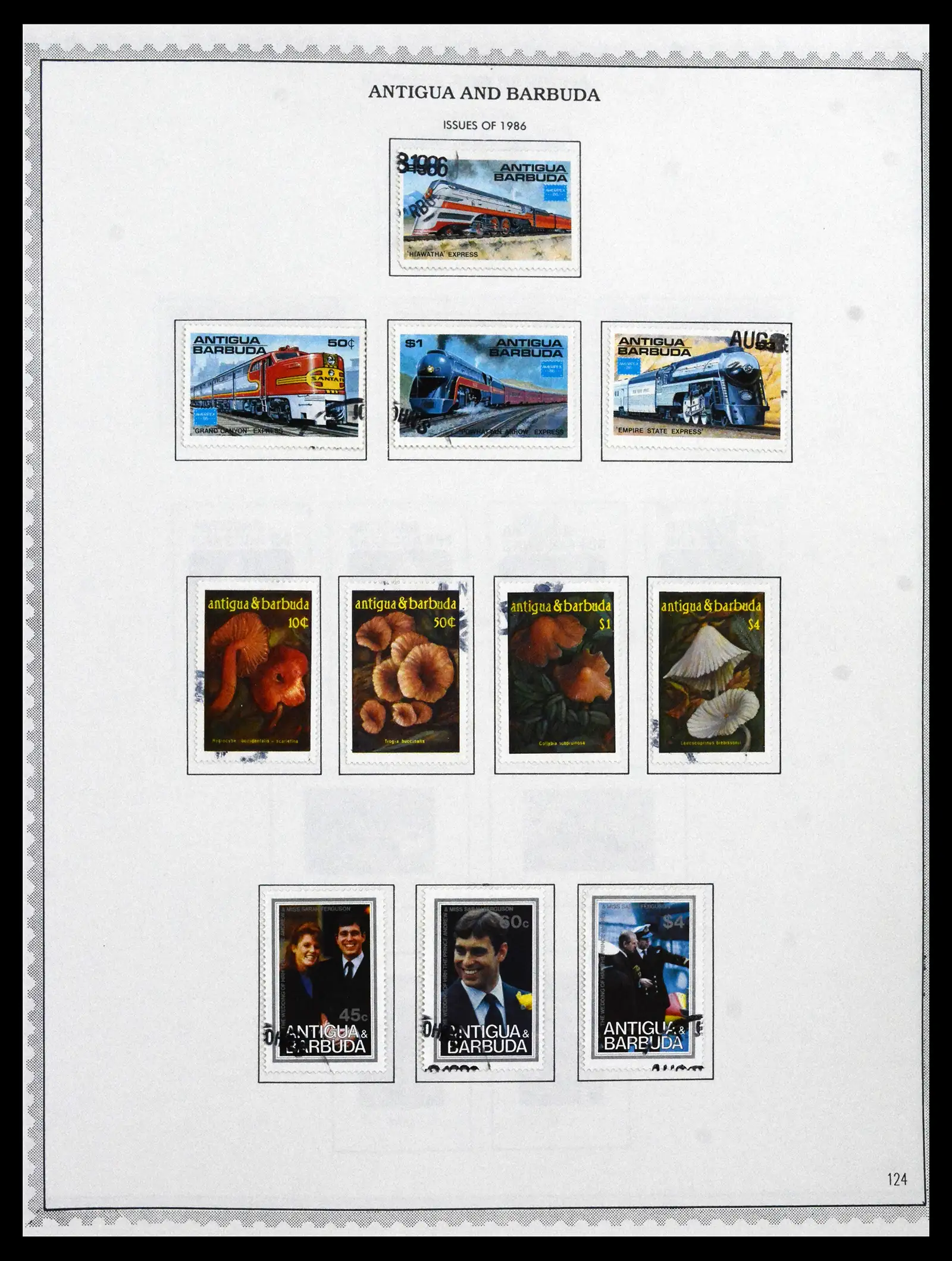 41835 0059 - Stamp collection 41835 Antigua 1862-1996.