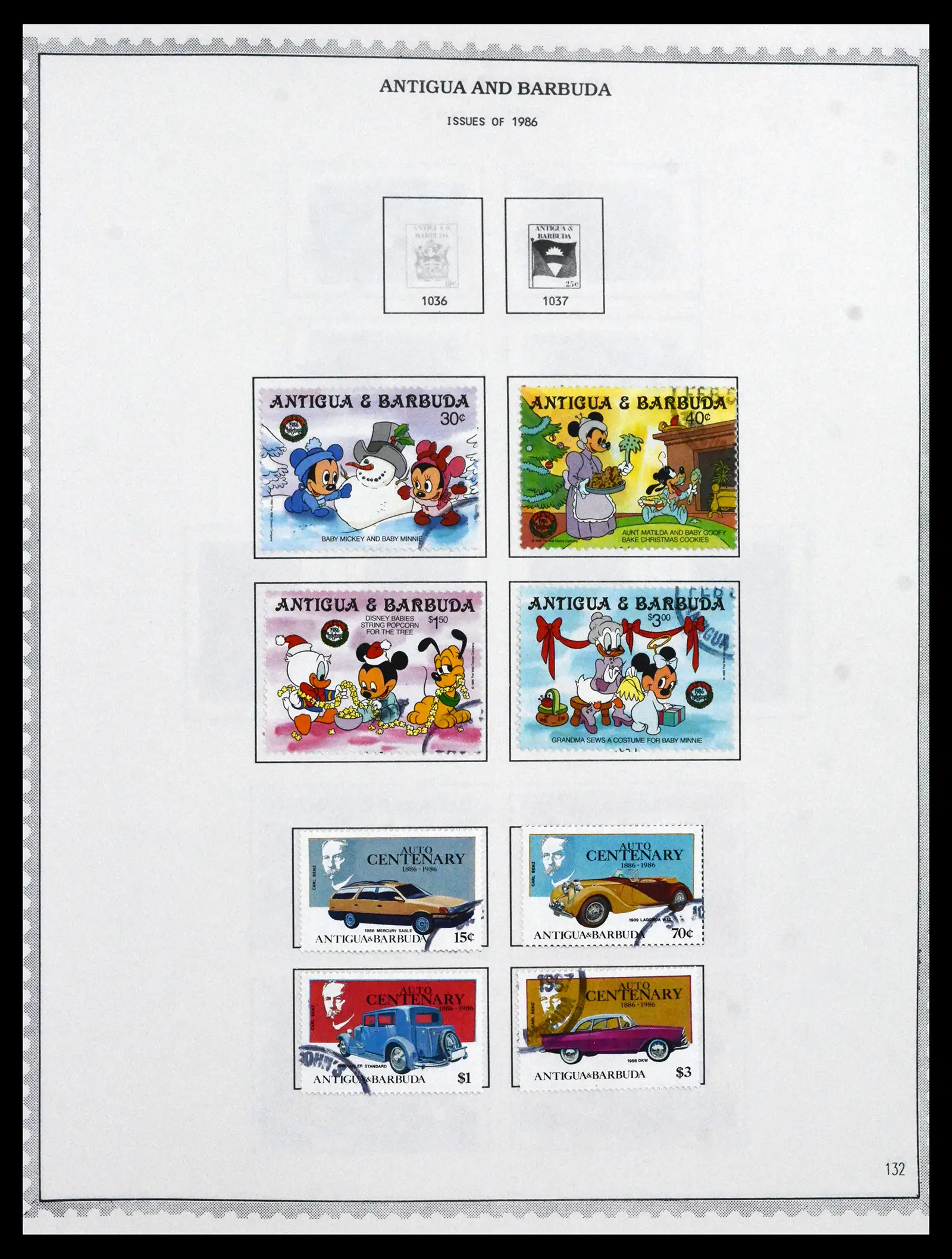 41835 0062 - Stamp collection 41835 Antigua 1862-1996.