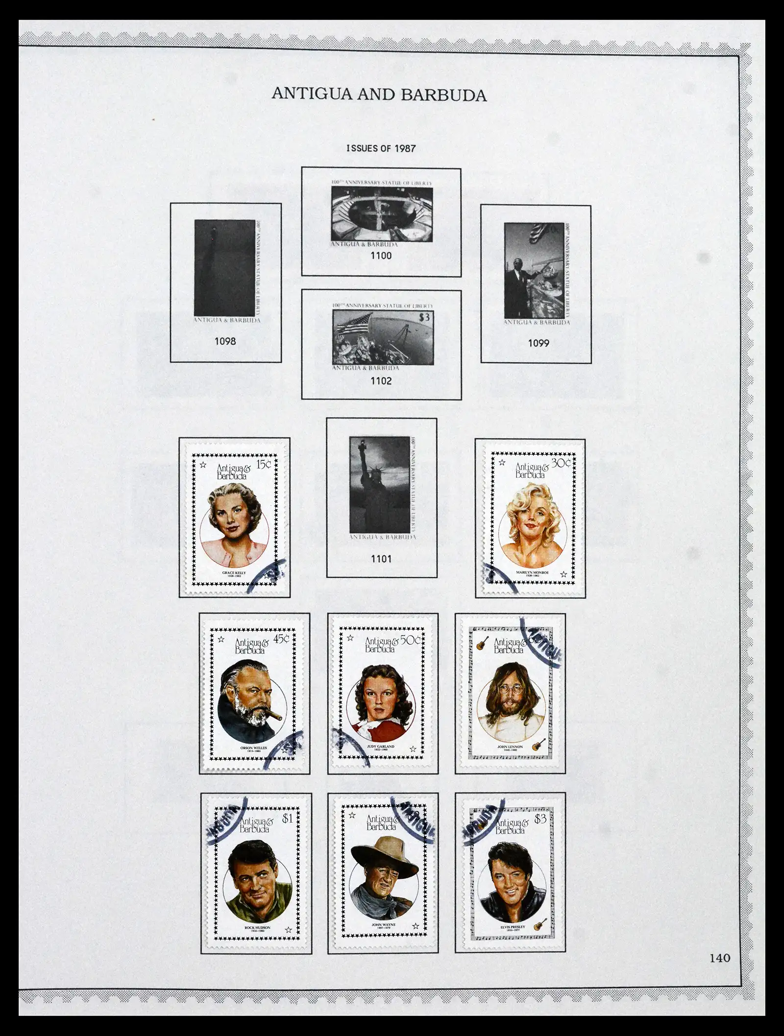 41835 0066 - Stamp collection 41835 Antigua 1862-1996.