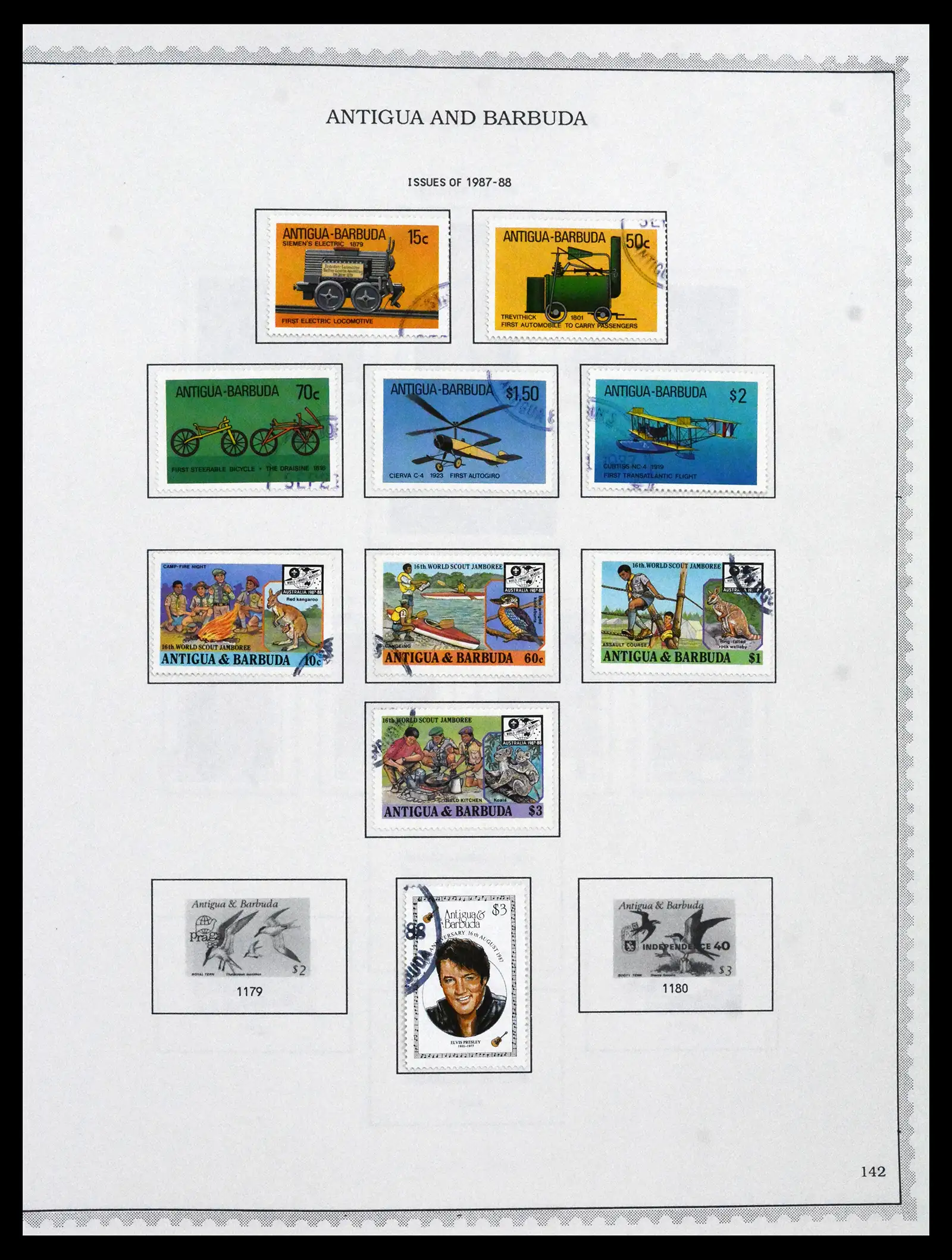 41835 0067 - Stamp collection 41835 Antigua 1862-1996.