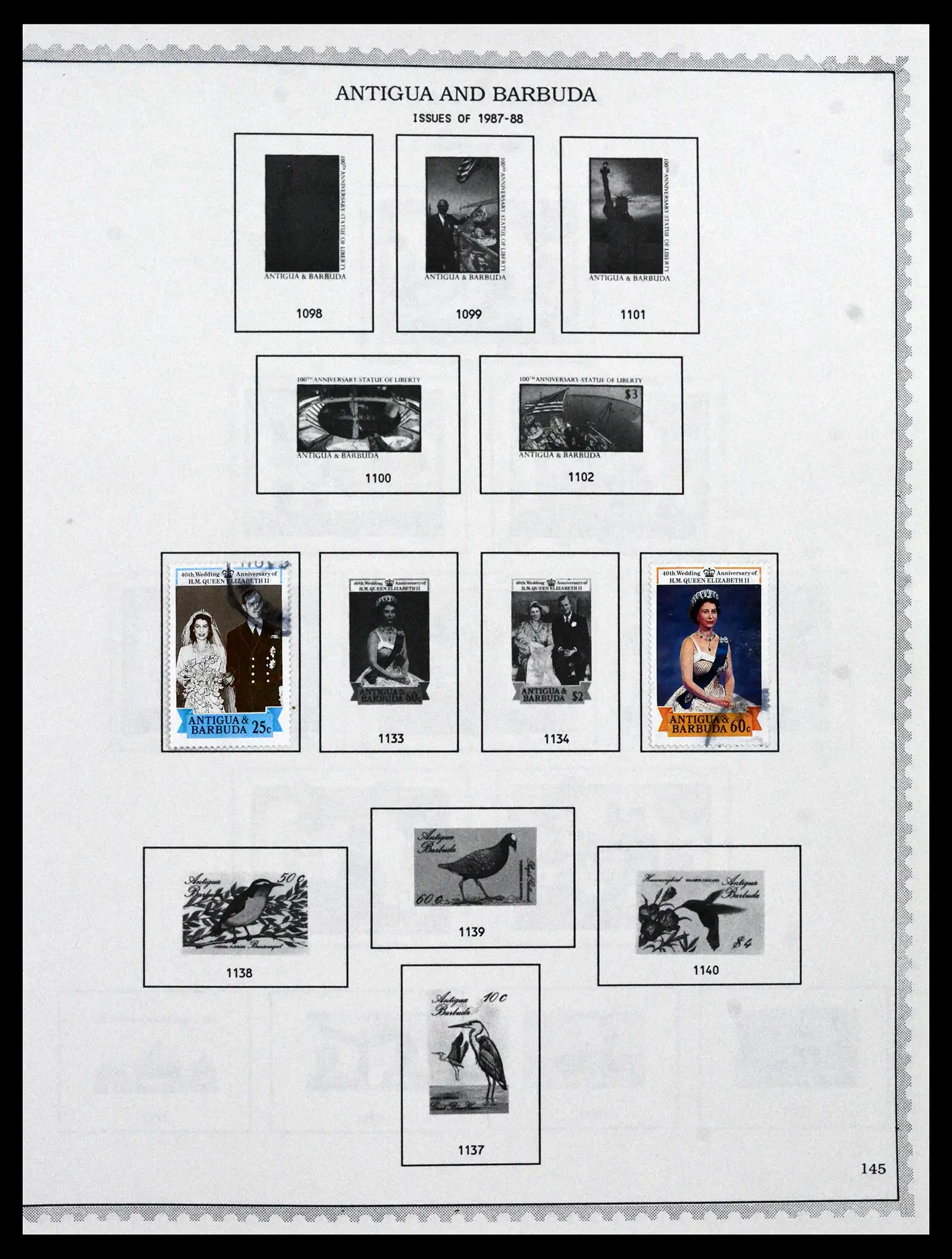 41835 0069 - Stamp collection 41835 Antigua 1862-1996.