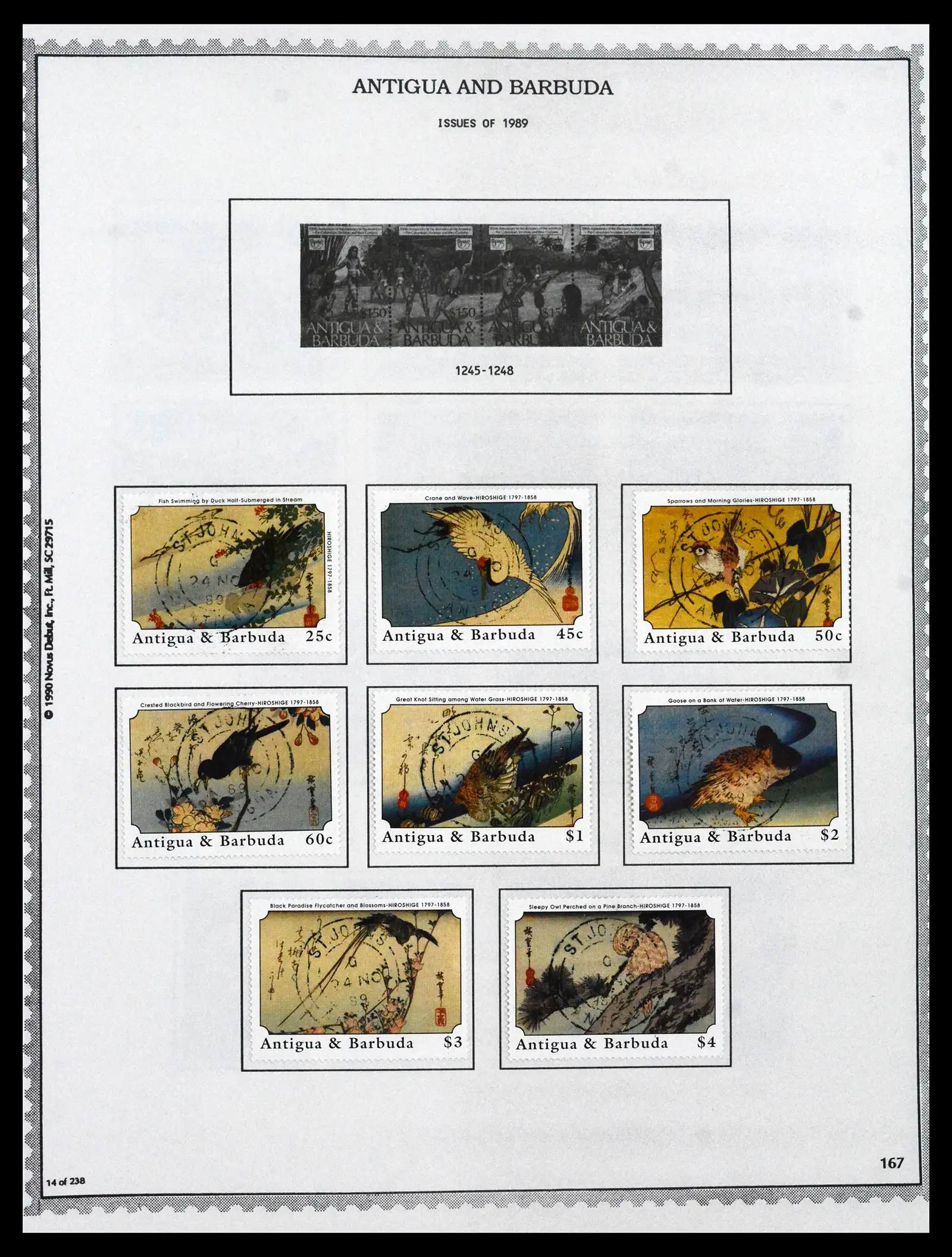 41835 0077 - Stamp collection 41835 Antigua 1862-1996.