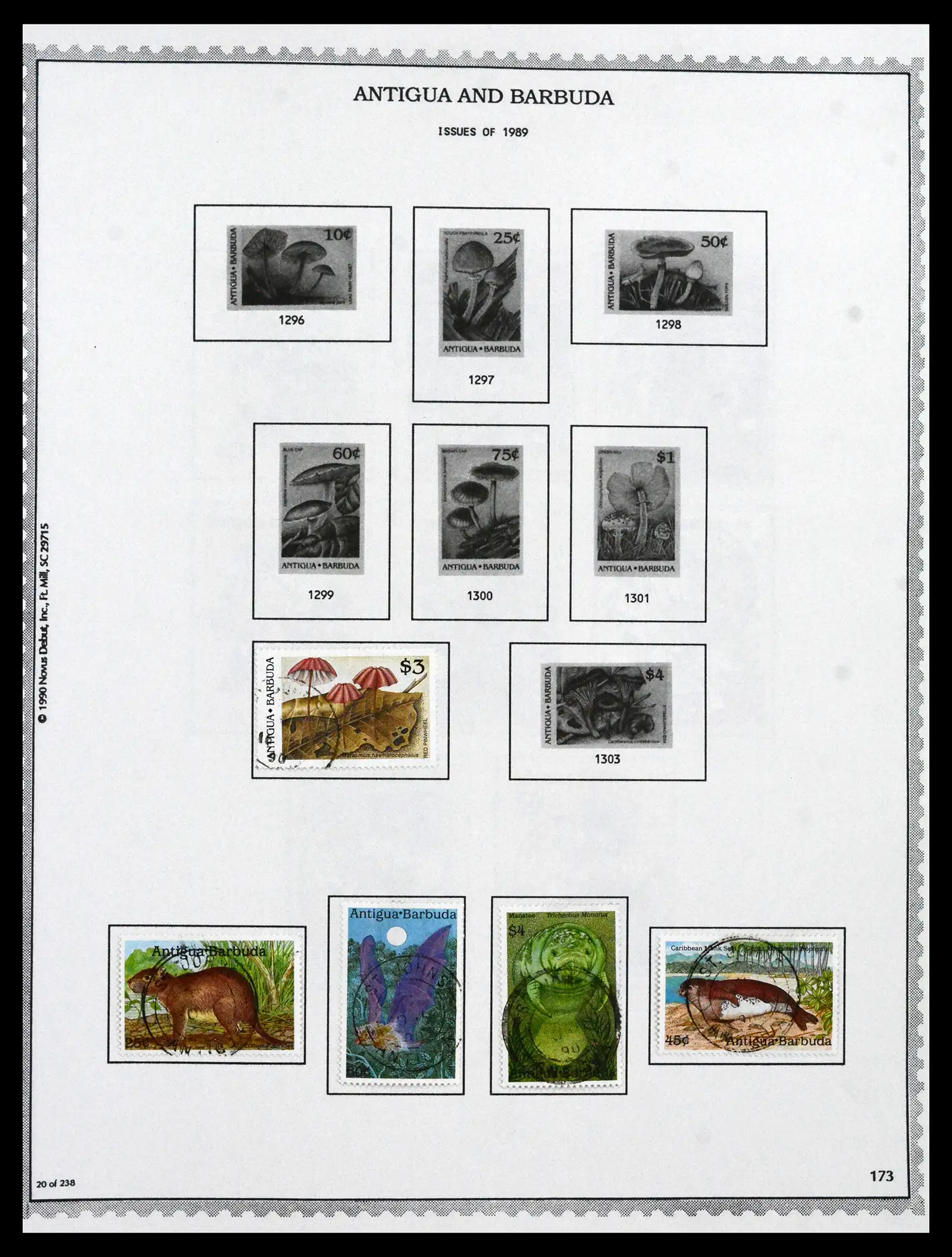 41835 0079 - Stamp collection 41835 Antigua 1862-1996.