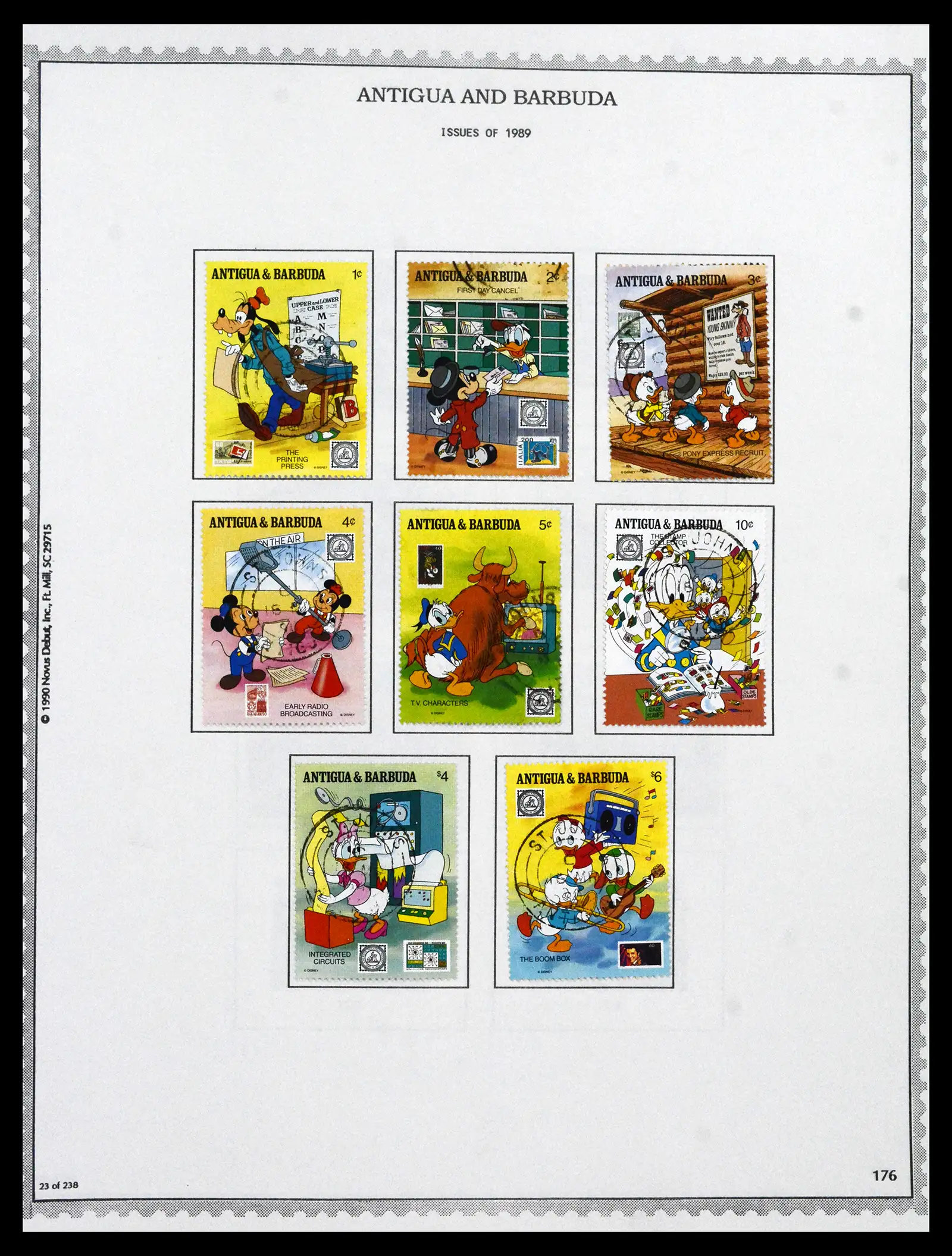 41835 0080 - Stamp collection 41835 Antigua 1862-1996.