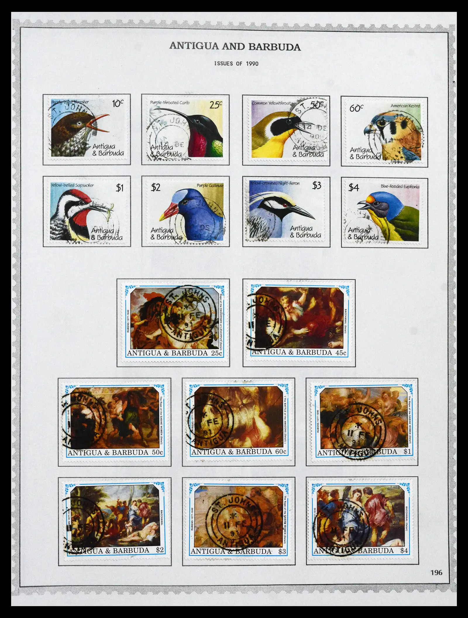 41835 0088 - Stamp collection 41835 Antigua 1862-1996.