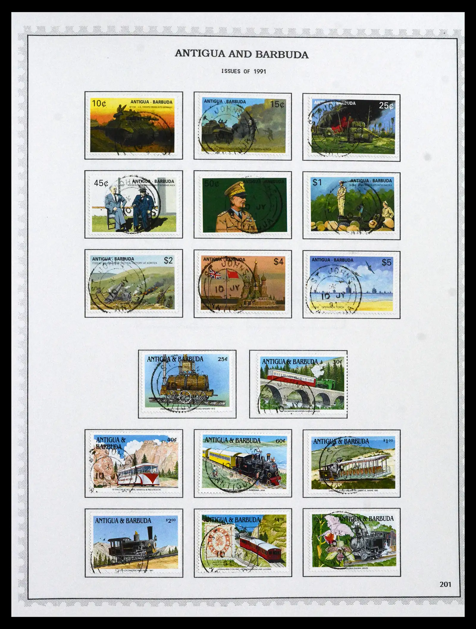 41835 0090 - Stamp collection 41835 Antigua 1862-1996.