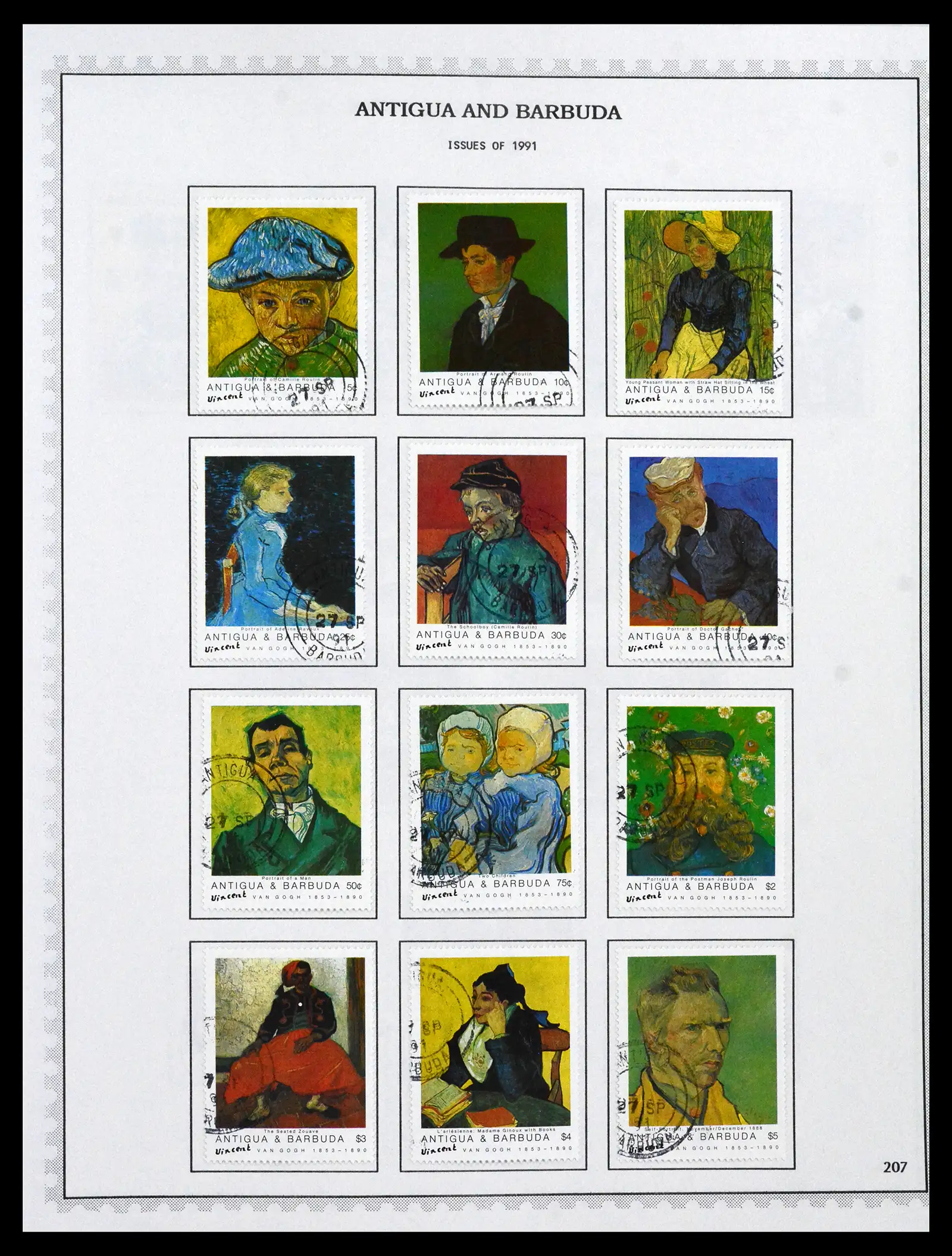 41835 0092 - Stamp collection 41835 Antigua 1862-1996.