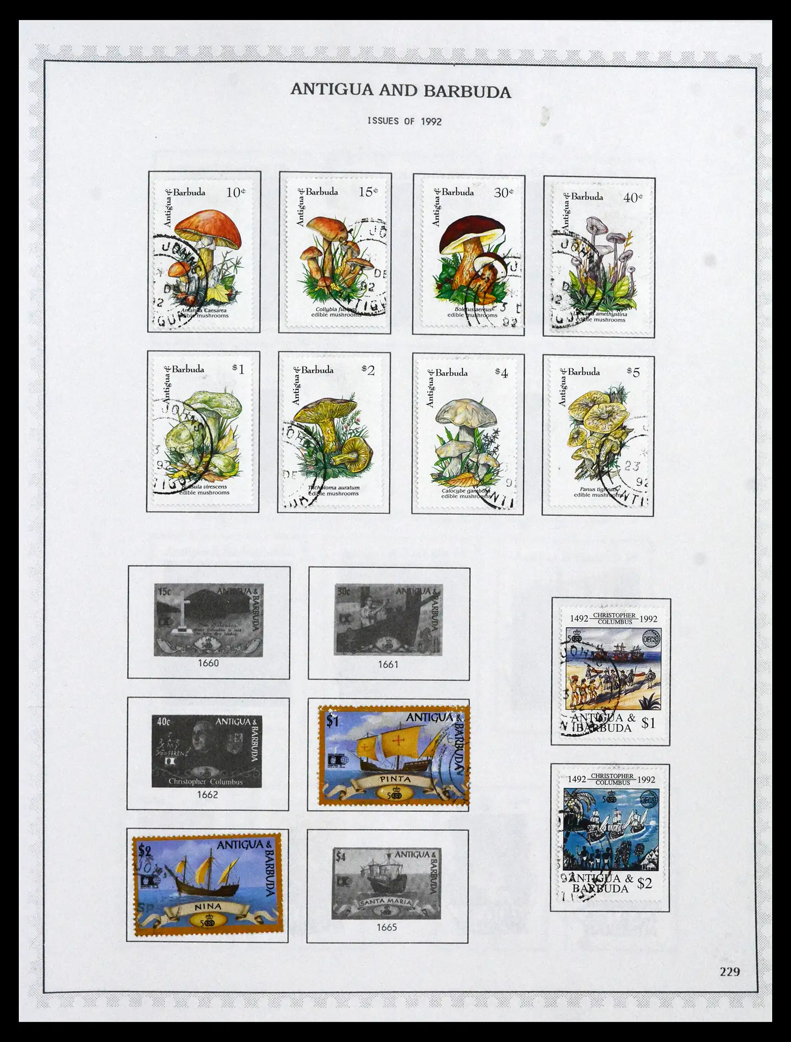 41835 0098 - Stamp collection 41835 Antigua 1862-1996.