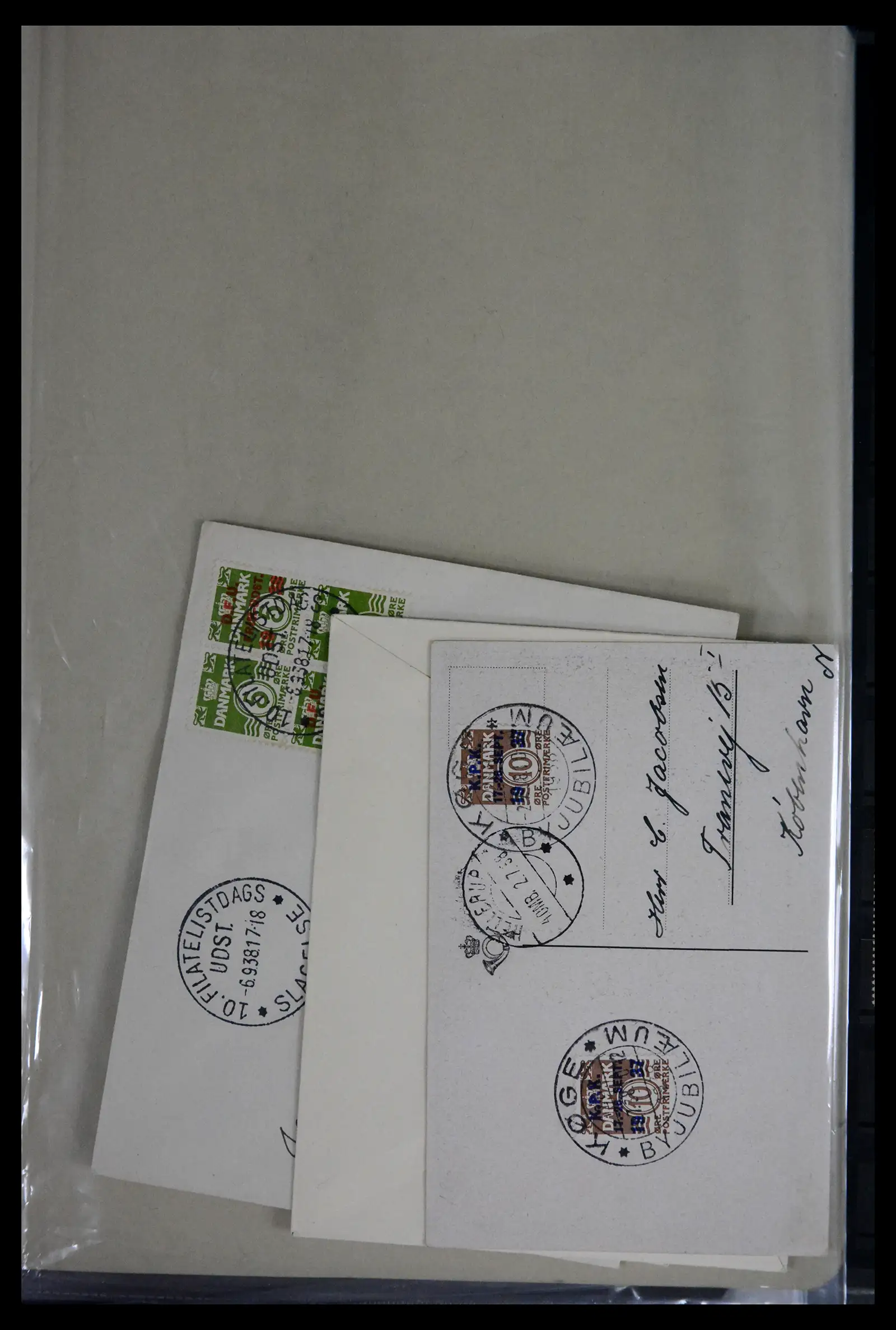 41836 0010 - Postzegelverzameling 41836 Denemarken combinaties uit boekjes 1927-1985.