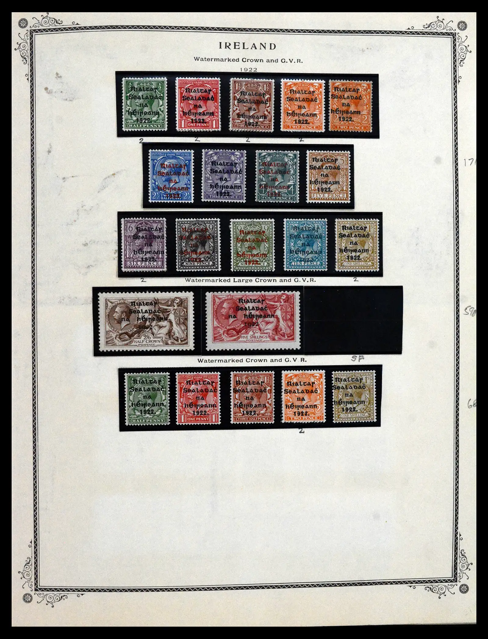 41838 0002 - Stamp collection 41838 Ireland 1922-1998.