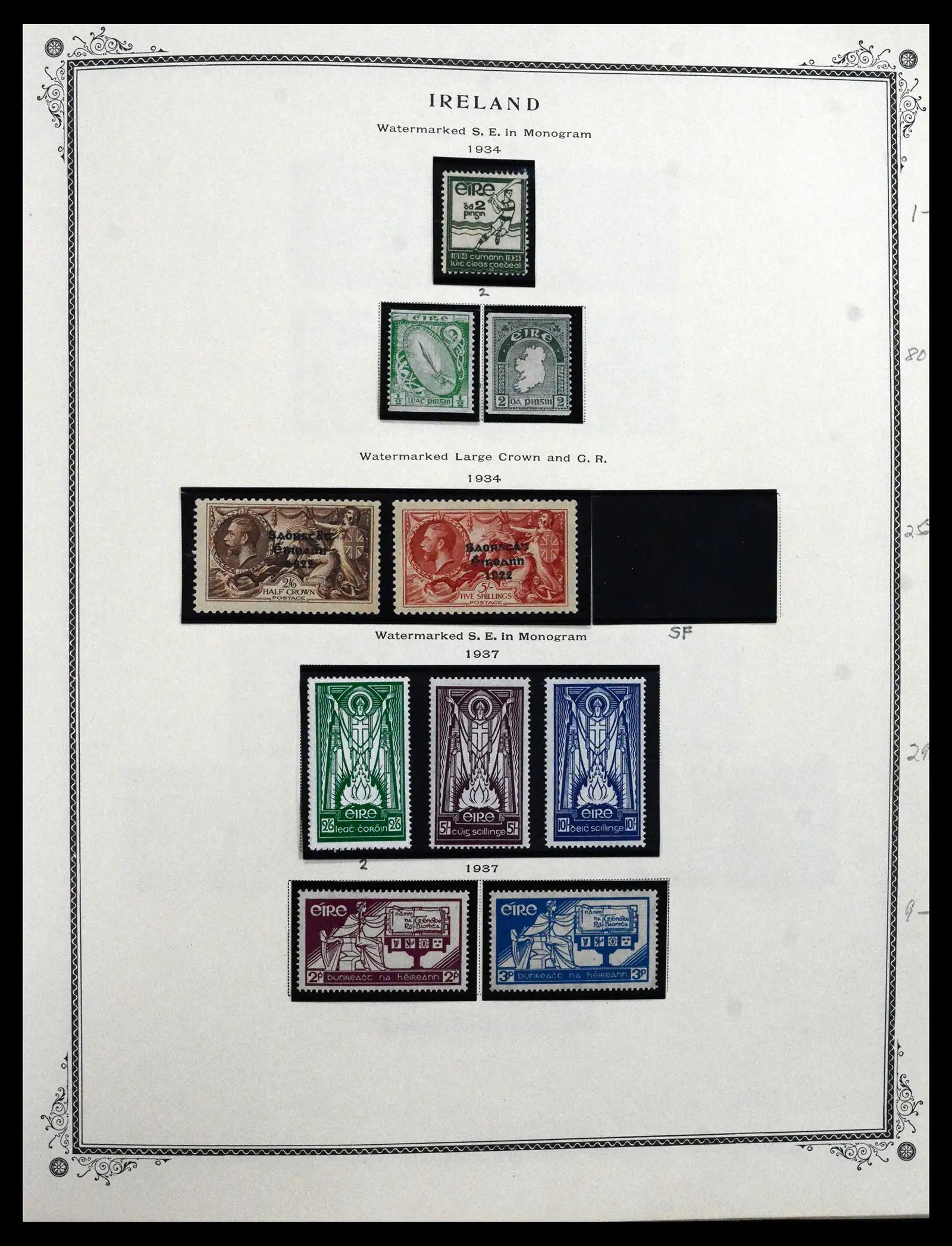 41838 0005 - Stamp collection 41838 Ireland 1922-1998.