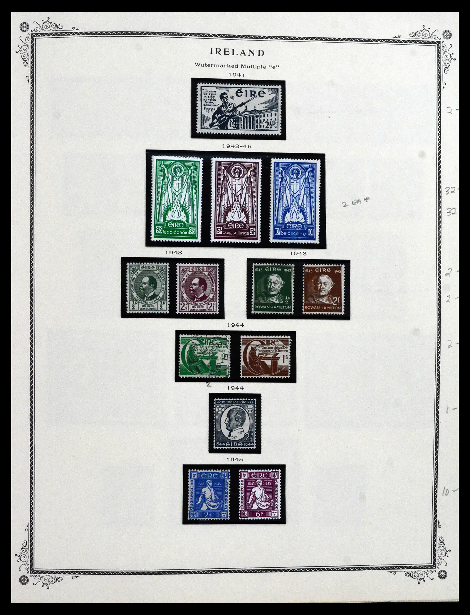 41838 0007 - Stamp collection 41838 Ireland 1922-1998.
