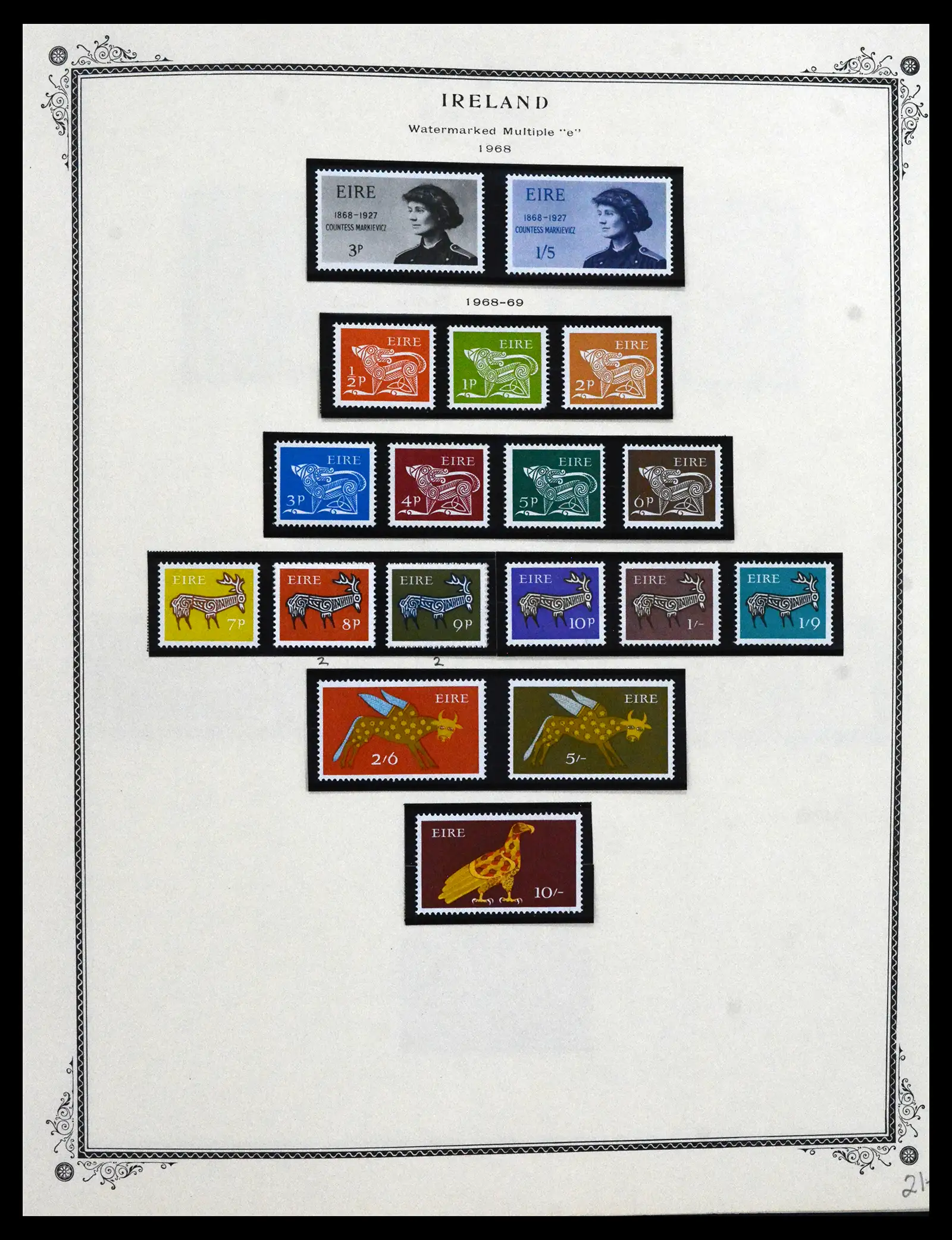 41838 0014 - Stamp collection 41838 Ireland 1922-1998.