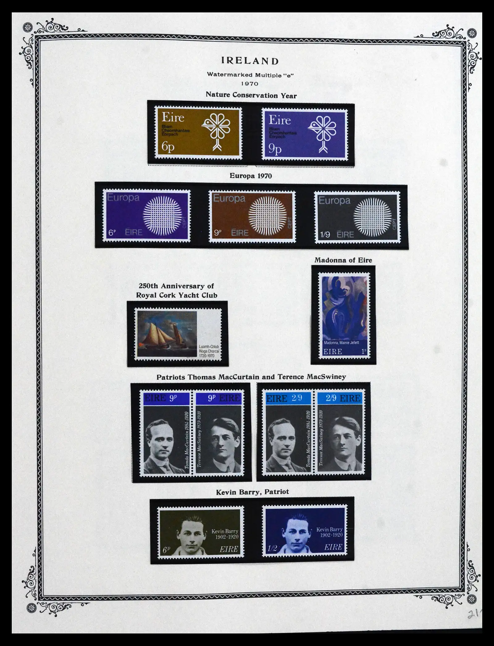 41838 0016 - Stamp collection 41838 Ireland 1922-1998.