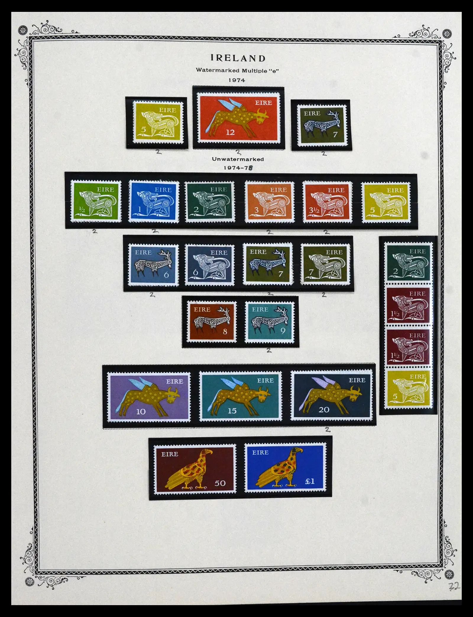 41838 0018 - Stamp collection 41838 Ireland 1922-1998.