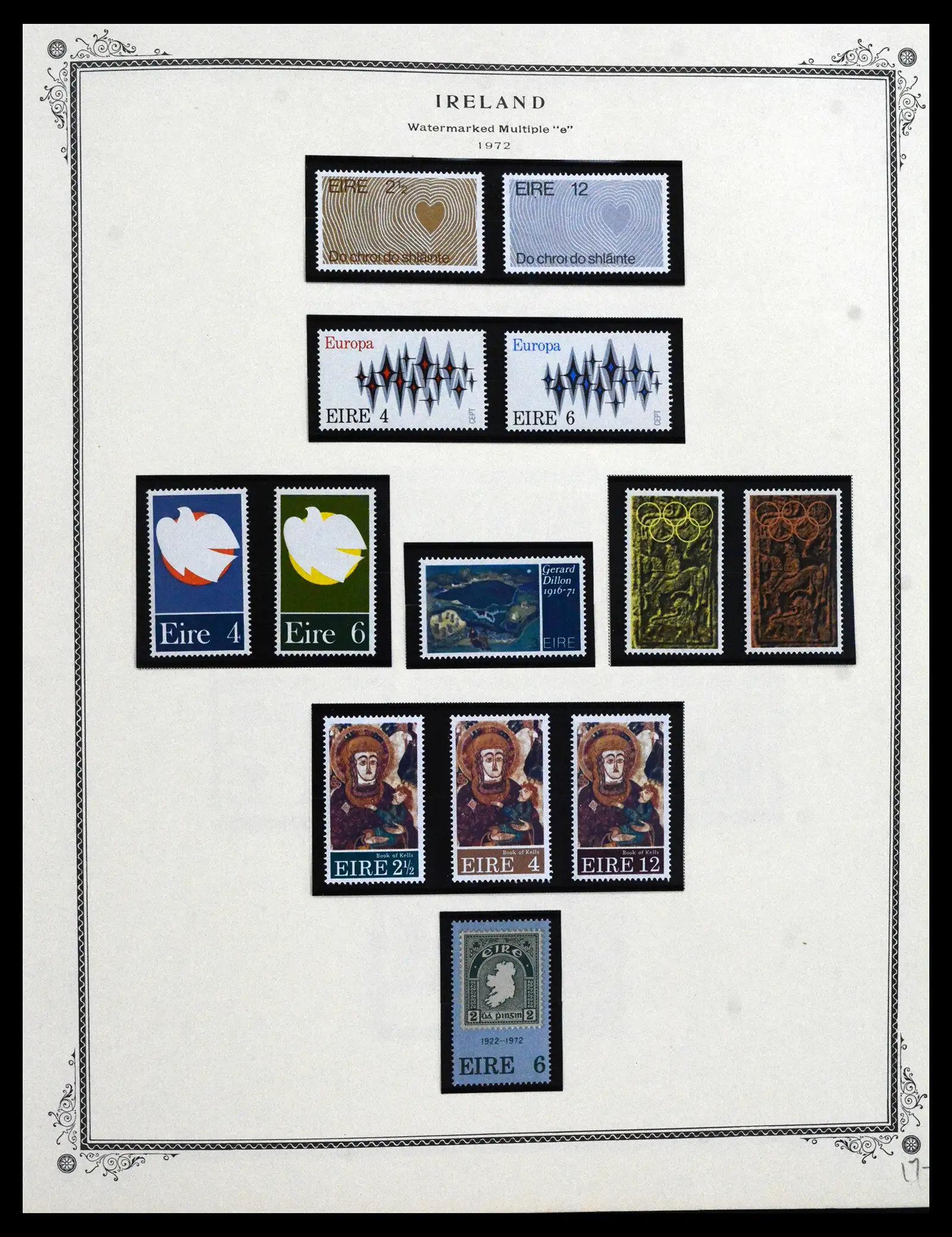 41838 0019 - Stamp collection 41838 Ireland 1922-1998.